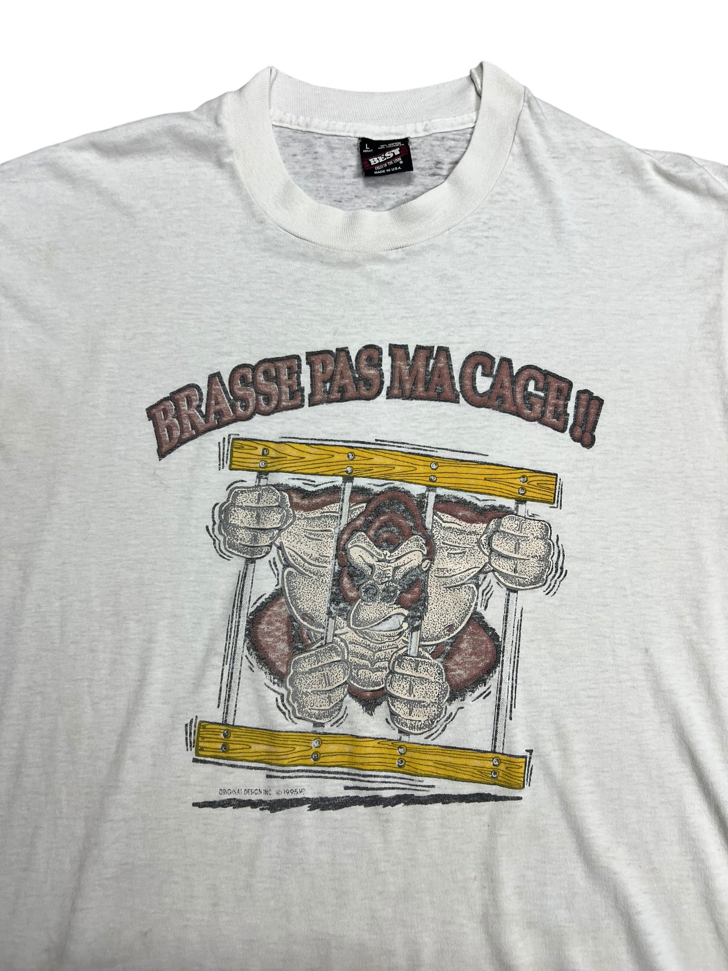 1995 “Don’t Rock My Cage” French T-shirt - L