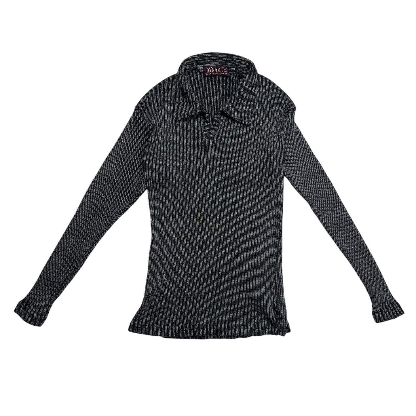 Dynamite Stretchy Knit Long Sleeve - S