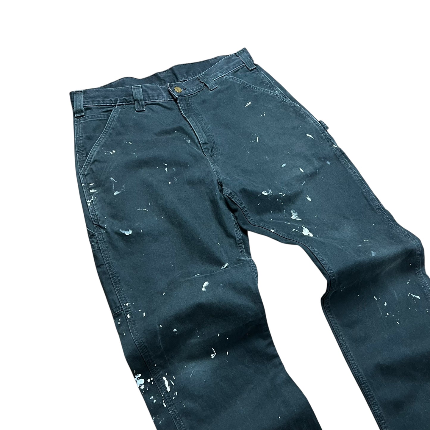 Carhartt Paint Splattered Carpeter Work Pants - 34"