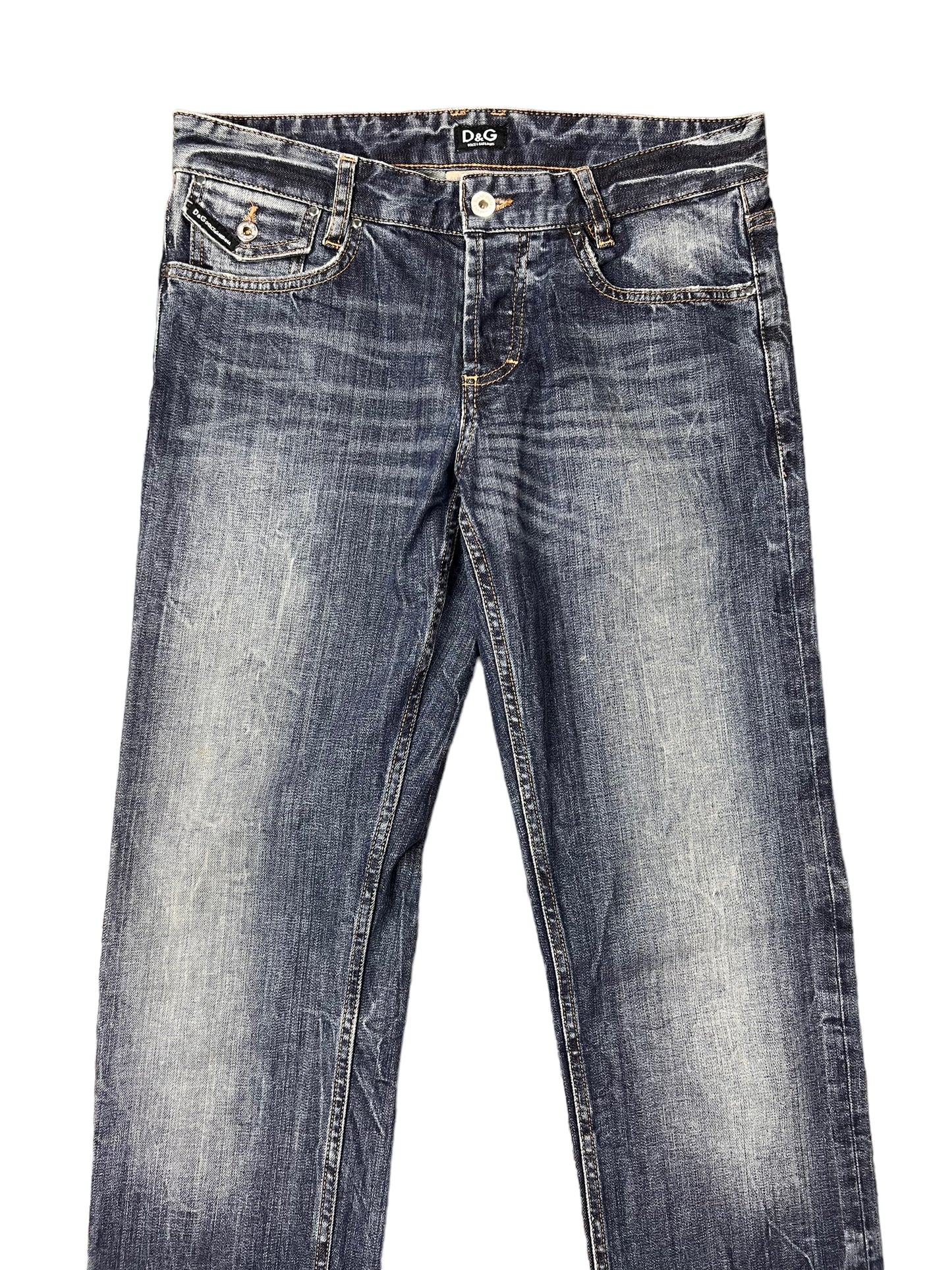 Dolce & Gabbana Straight-Leg Jeans - 30"