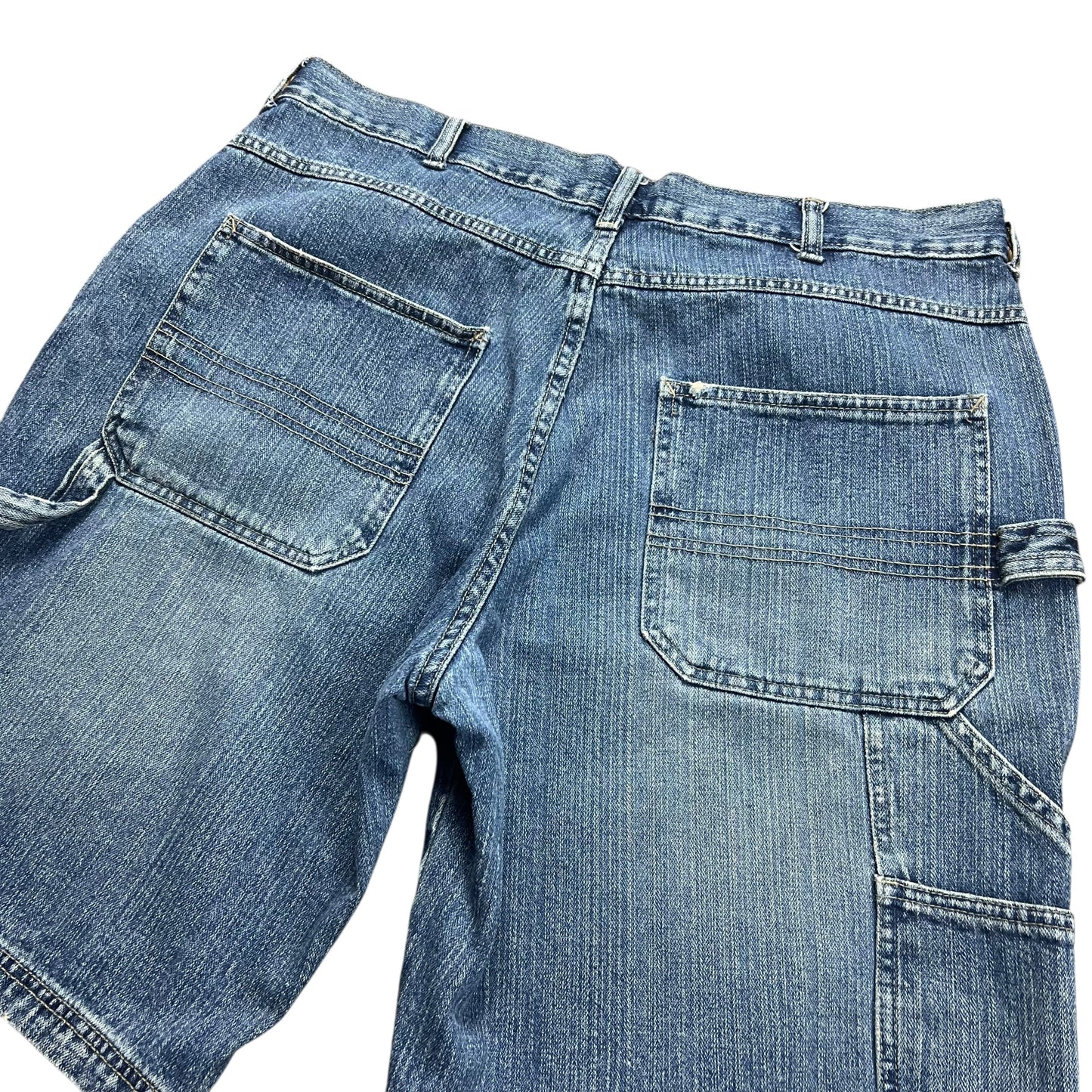 Route 66 Faded Blue Jean Shorts - 36”