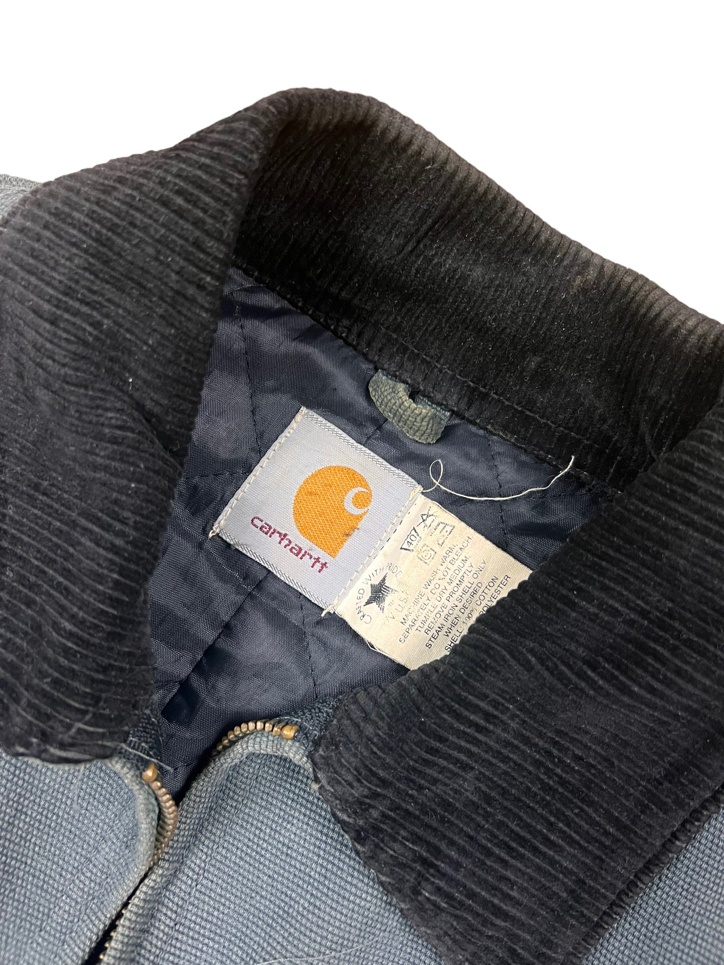Dark Teal Carhartt Detroit Jacket - L