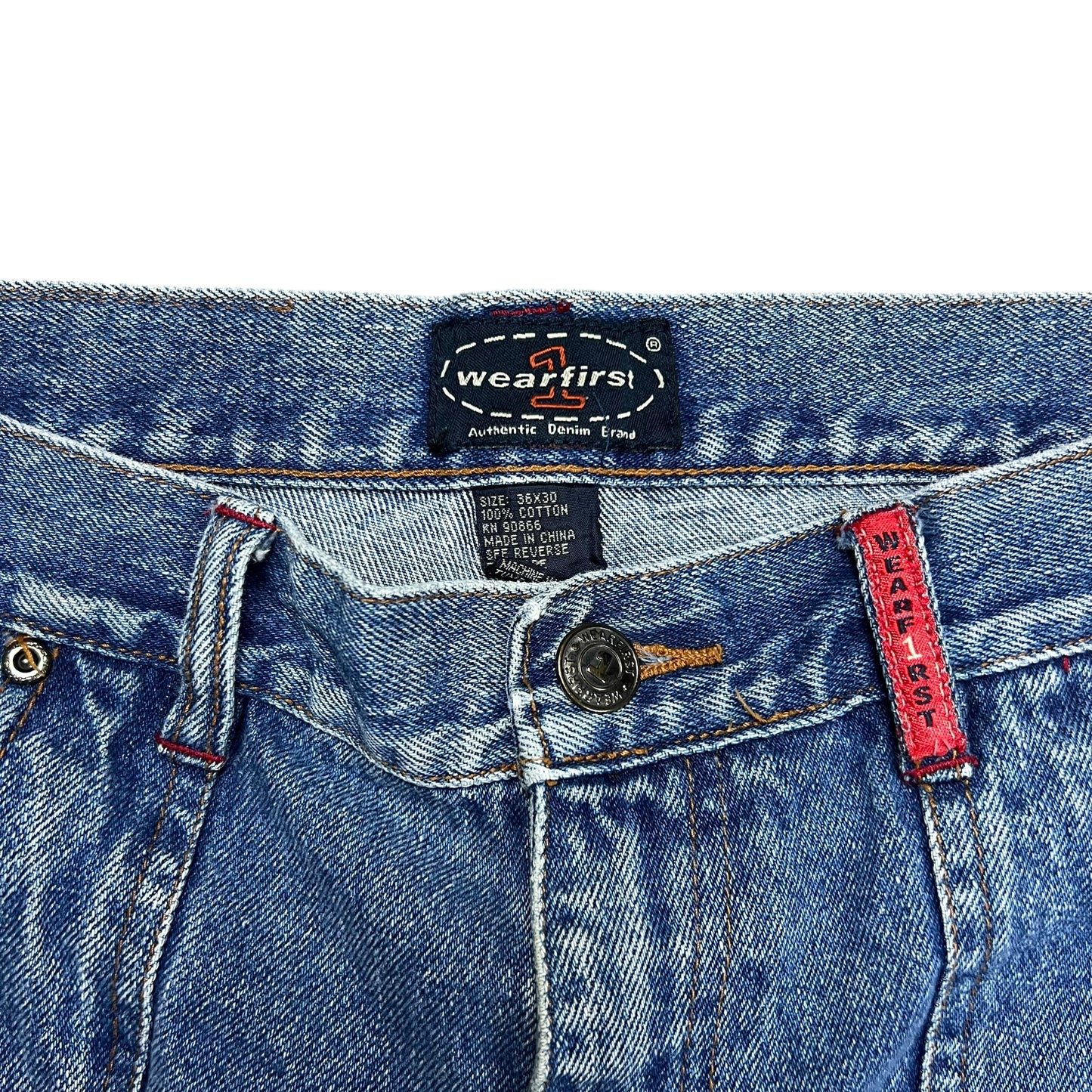 Wearfirst Baggy Cargo Jeans - 36"