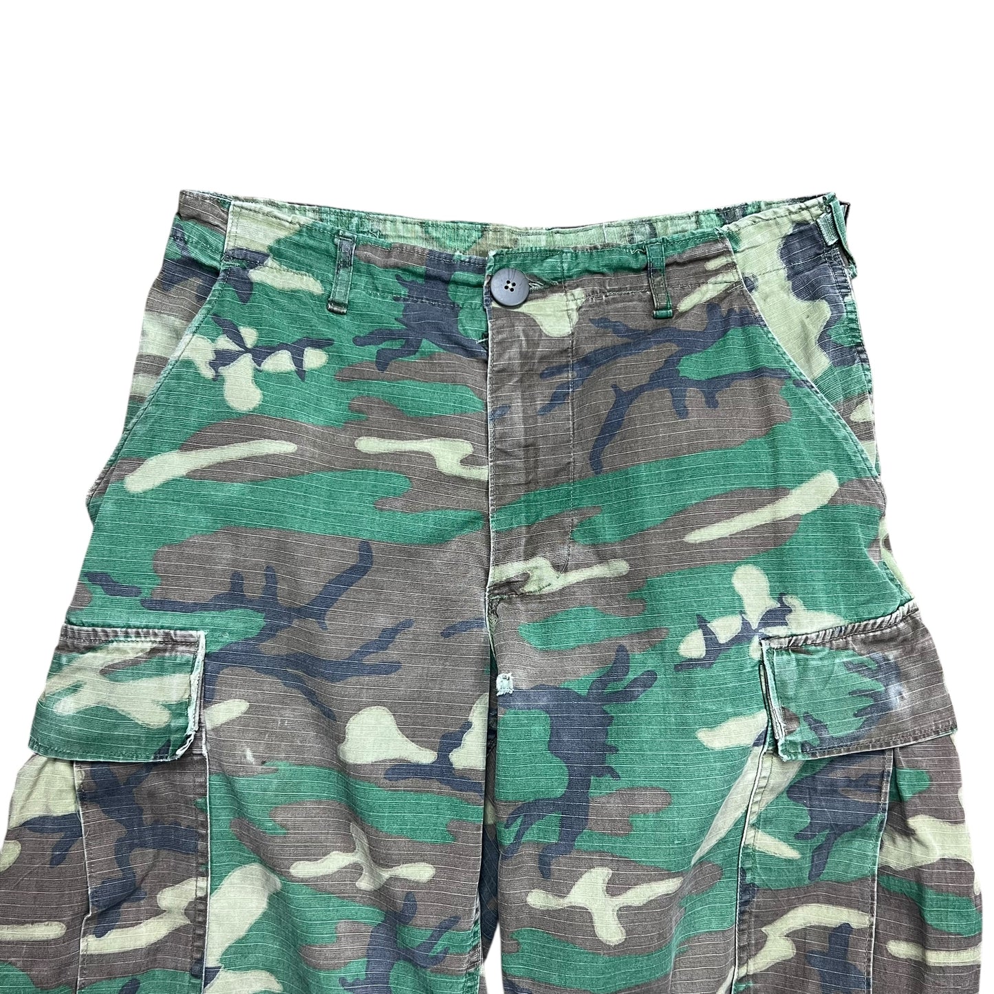Faded Woodland Camo ARMY Capris - 30"