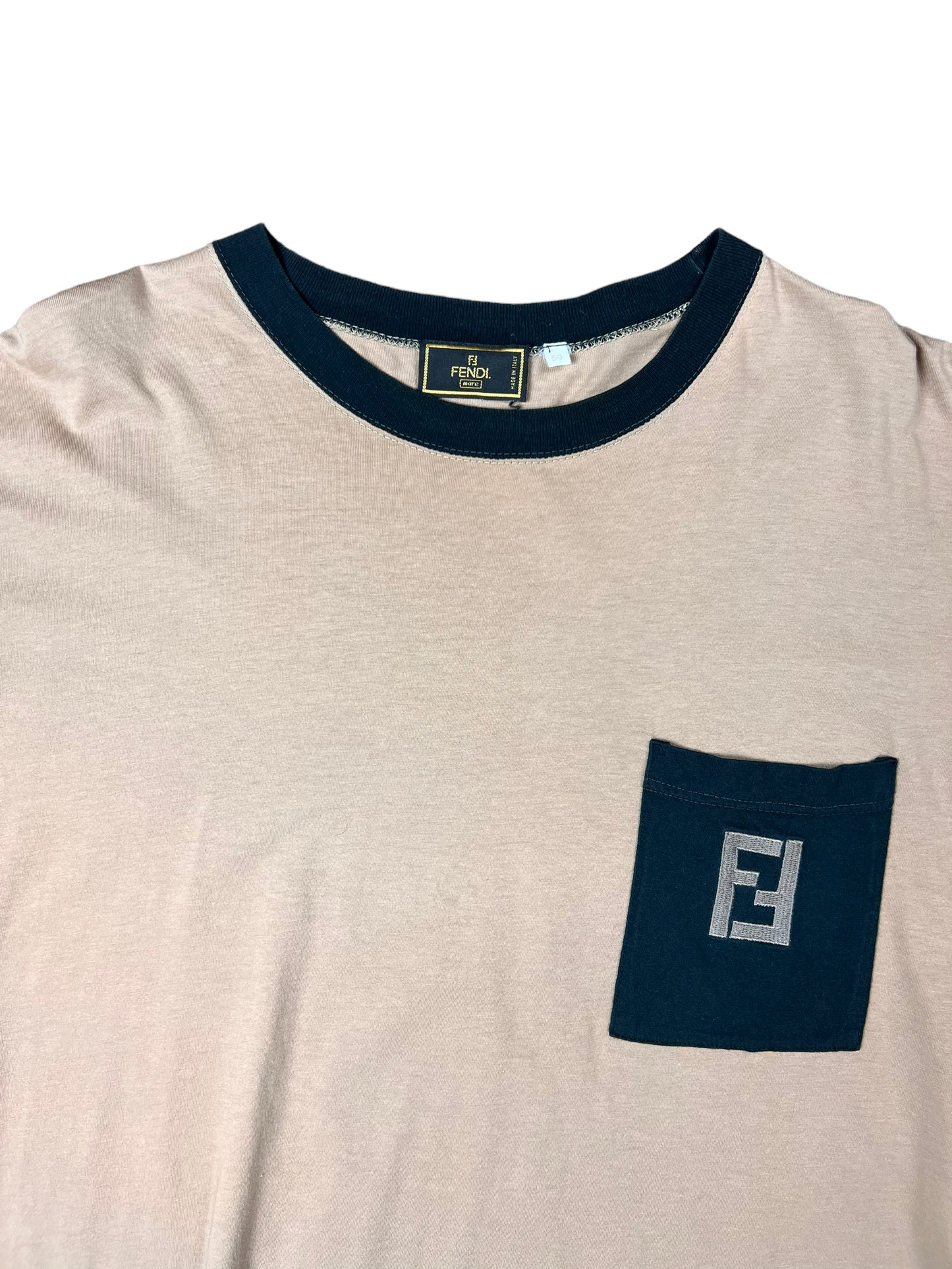FENDI Mare Logo Pocket T-shirt - XL