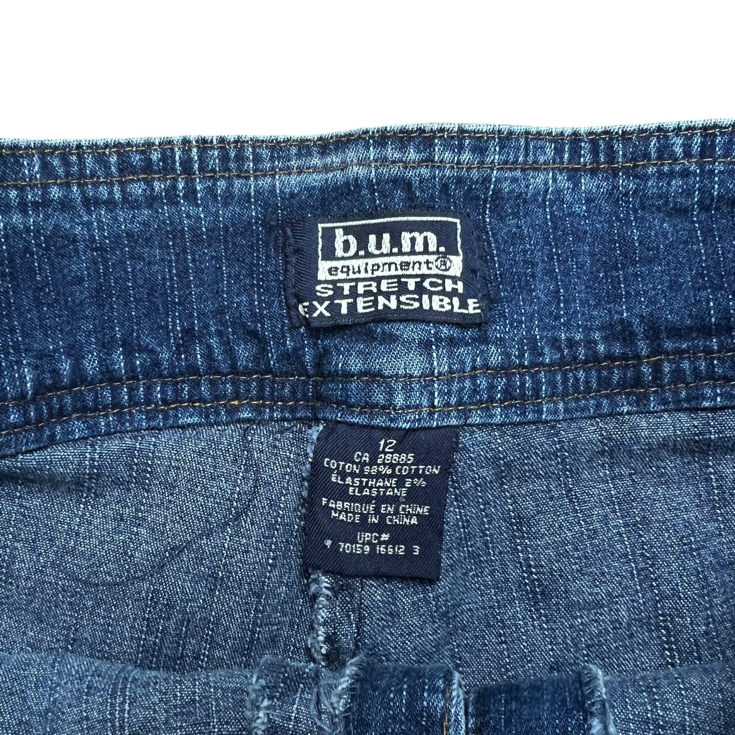 B.U.M Equitment Ajustable Denim Skirt - 31"