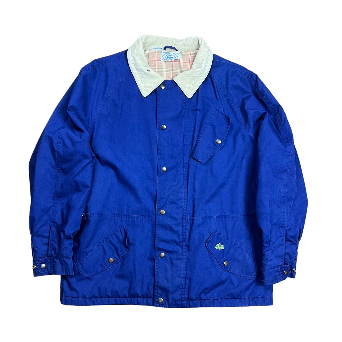 80’s Izod Lacoste Button-up Chore Jacket - L