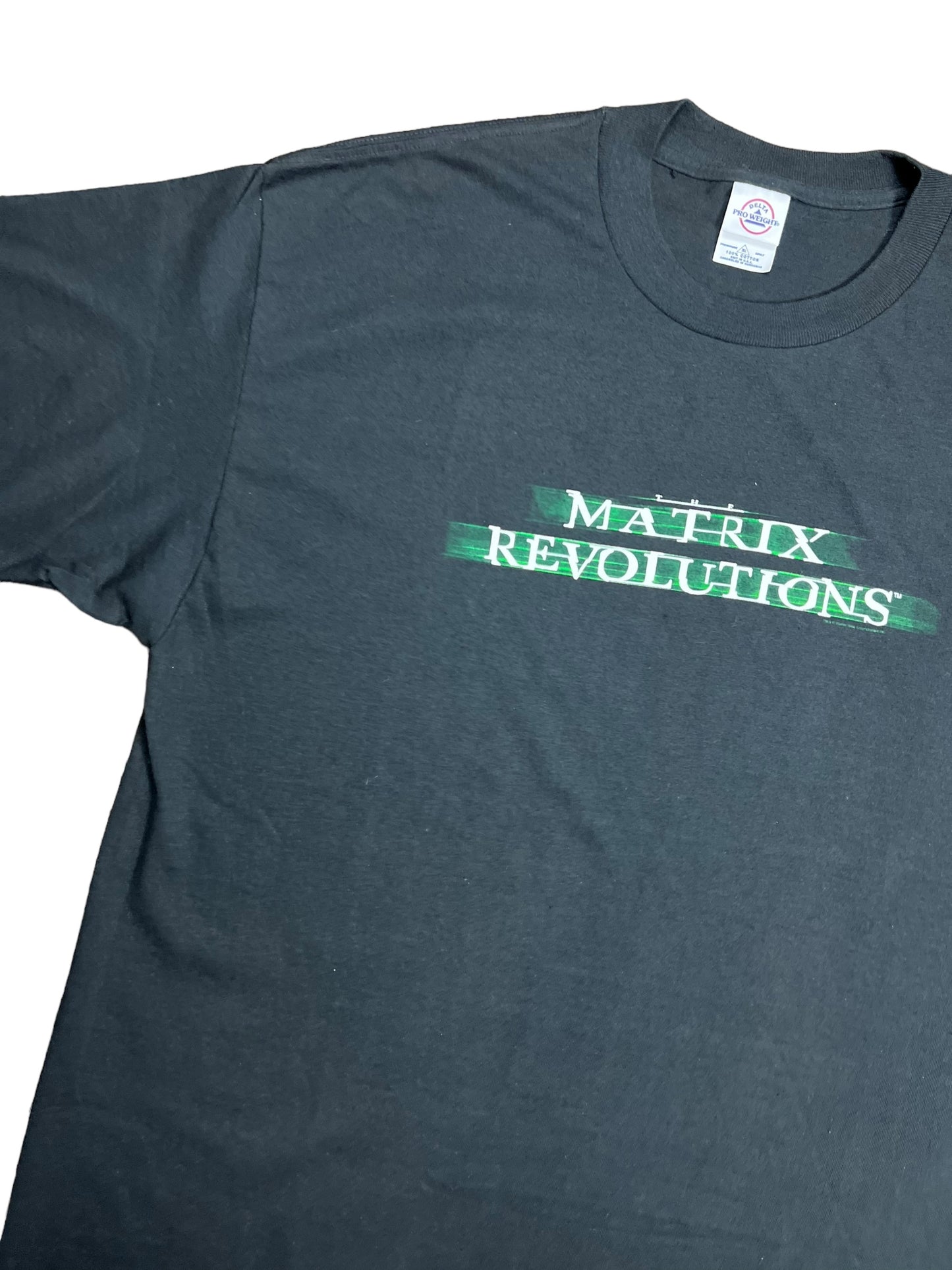2003 Matrix Revolutions Movie T-shirt - XL