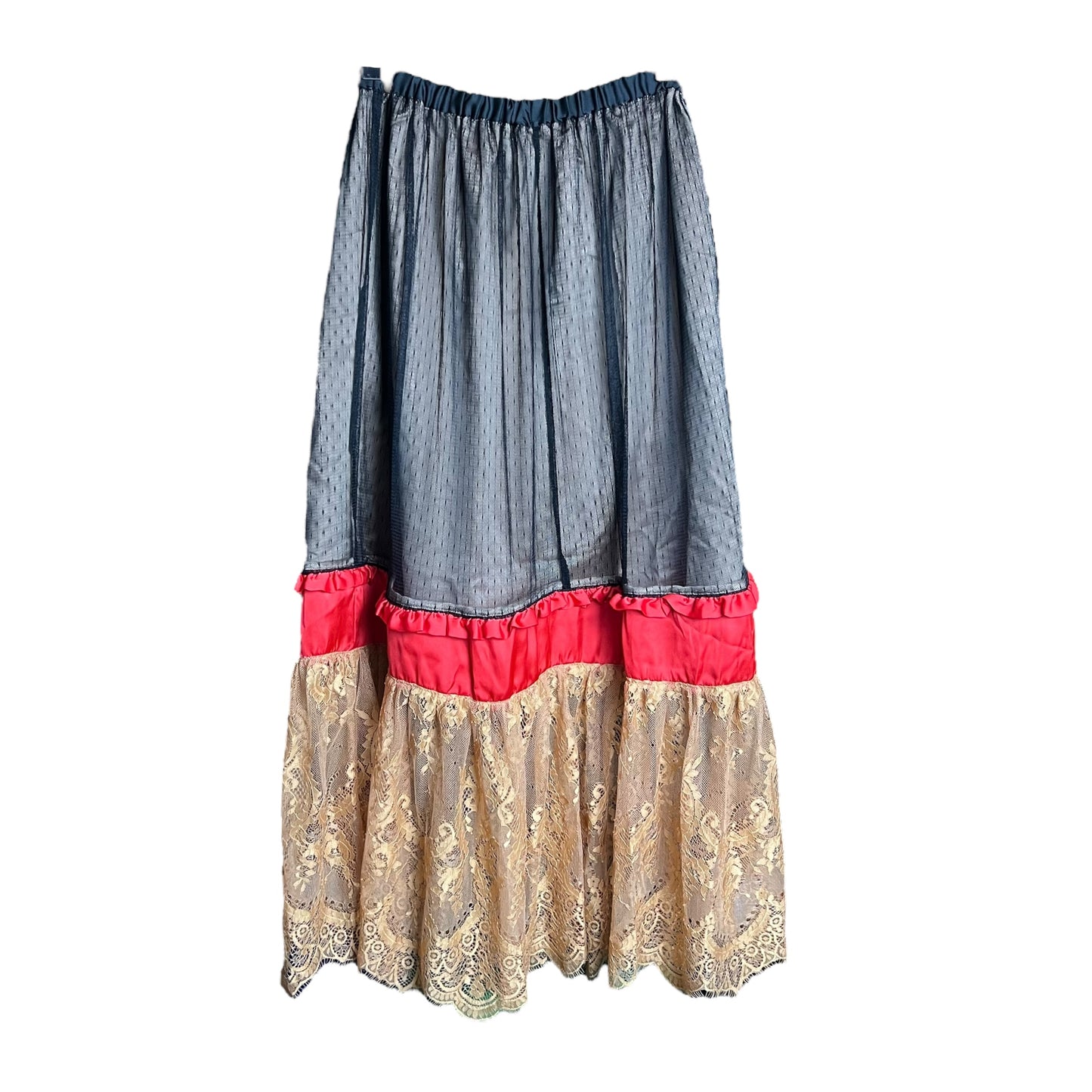 GU x Undercover Lace Maxi Skirt - M