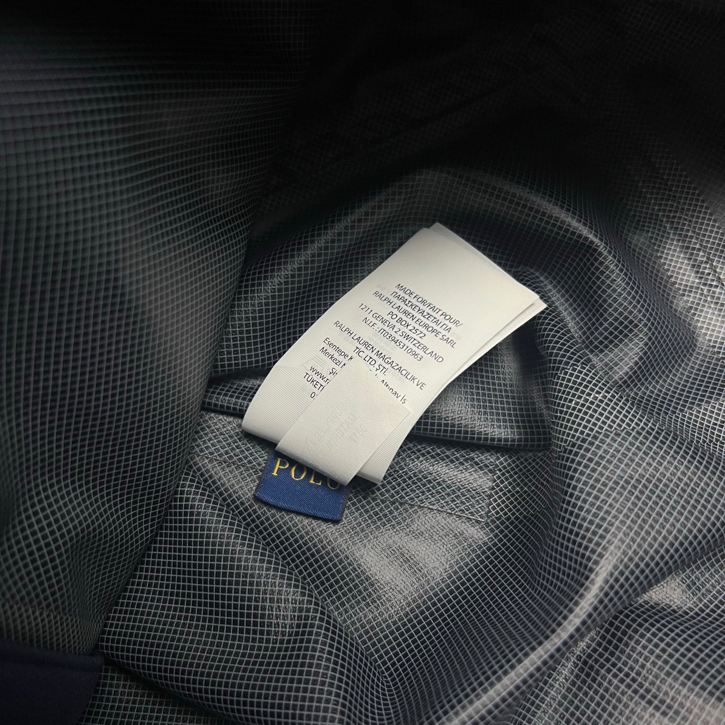 Polo Ralph Lauren Performance Hooded Blue Jacket - XXL