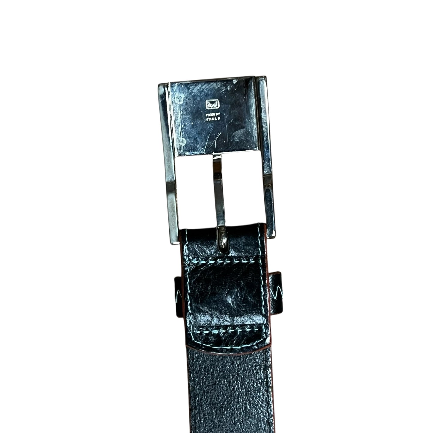 Parasuco Made in Italy Beaded Leather Belt - M