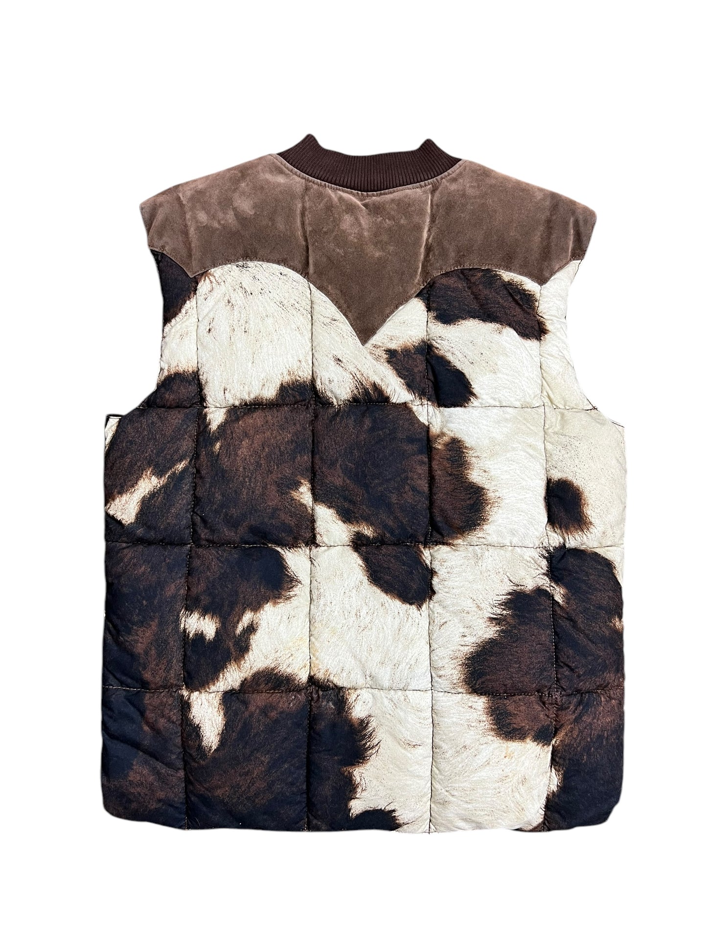 Ralph Lauren Denim & Supply Quilted Cow Puffer Vest - L