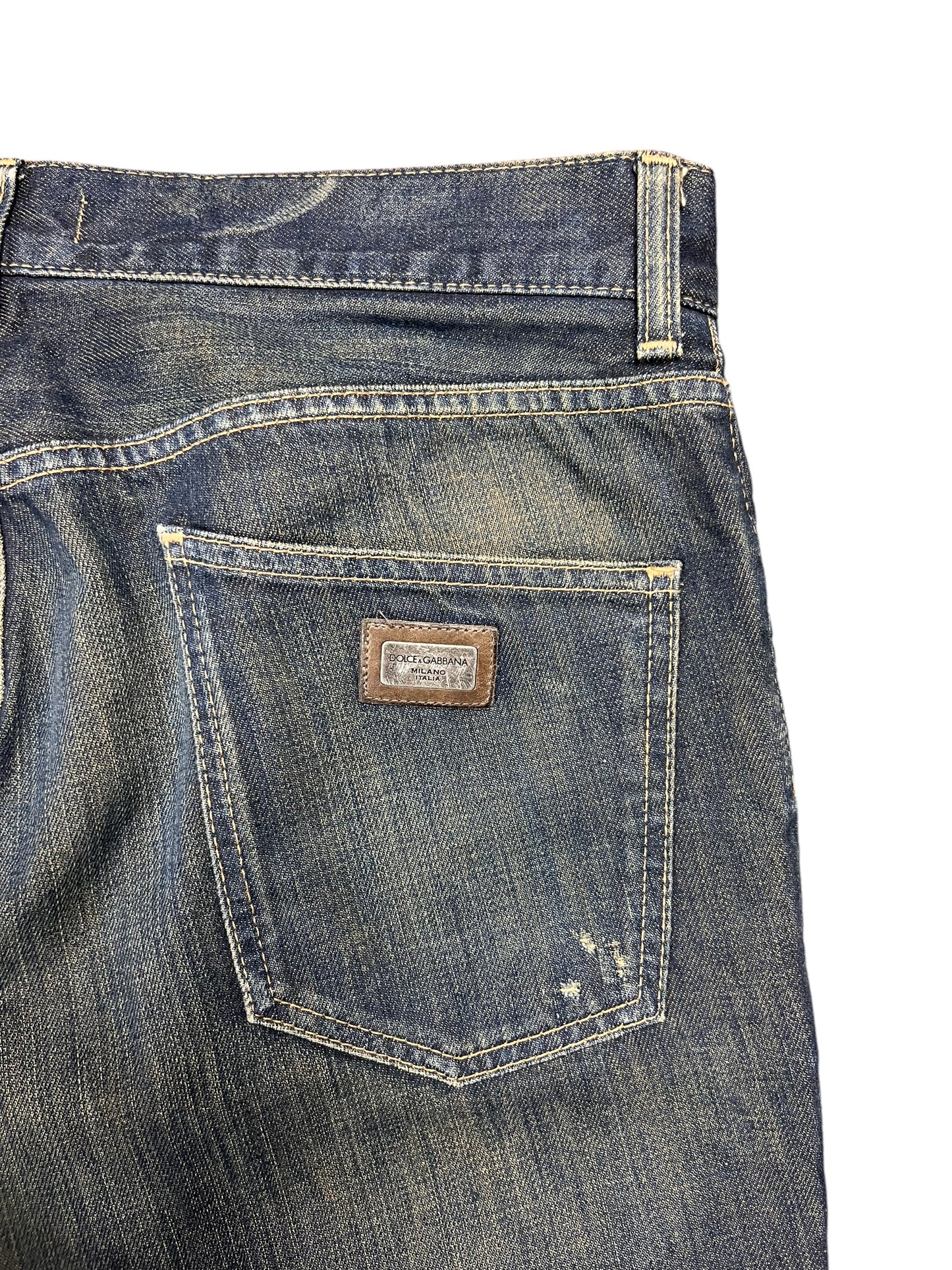 Dolce & Gabbana Dirty Wash Jeans - 34"