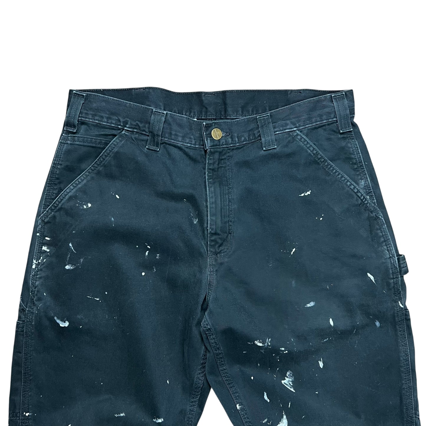 Carhartt Paint Splattered Carpeter Work Pants - 34"
