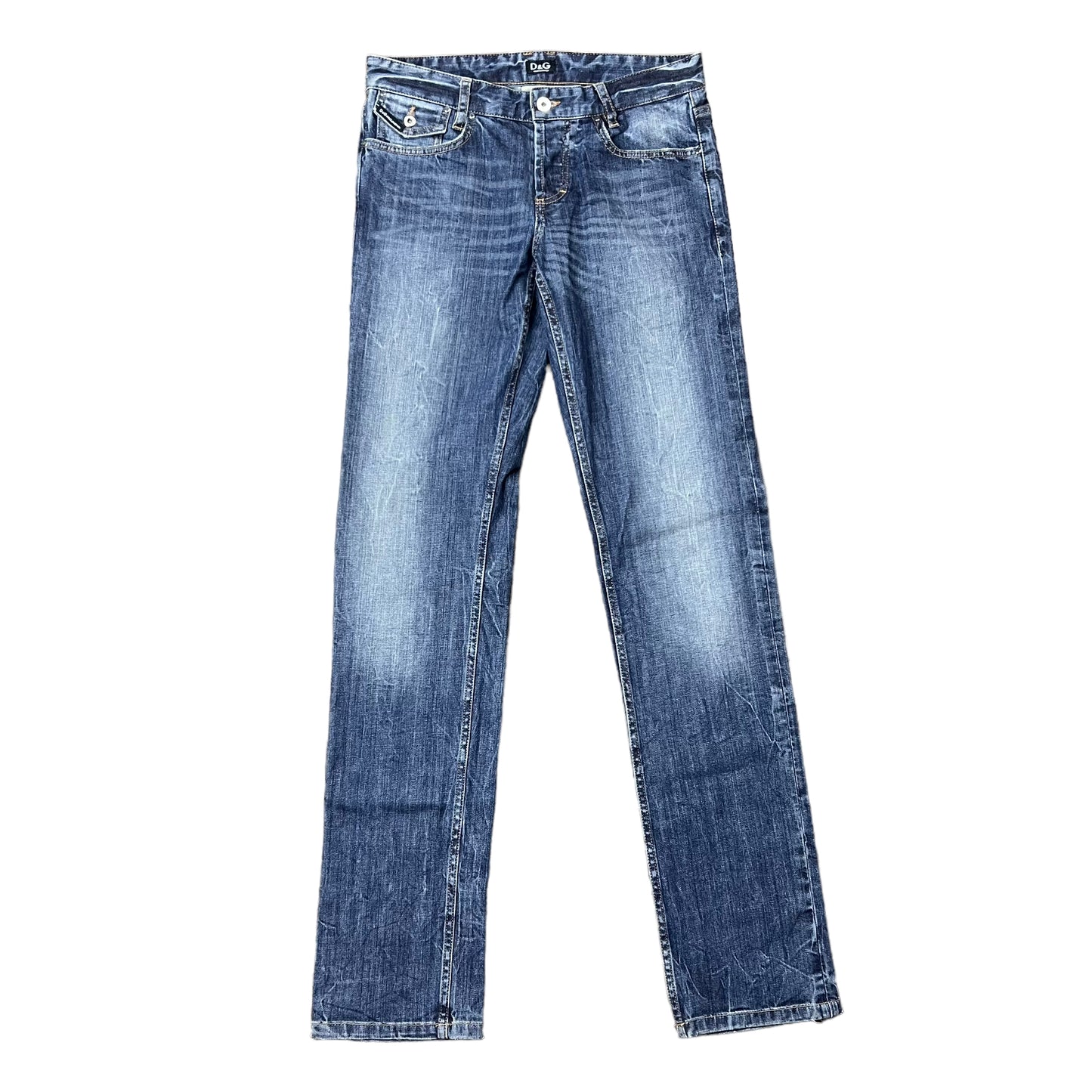 Dolce & Gabbana Straight-Leg Jeans - 30"