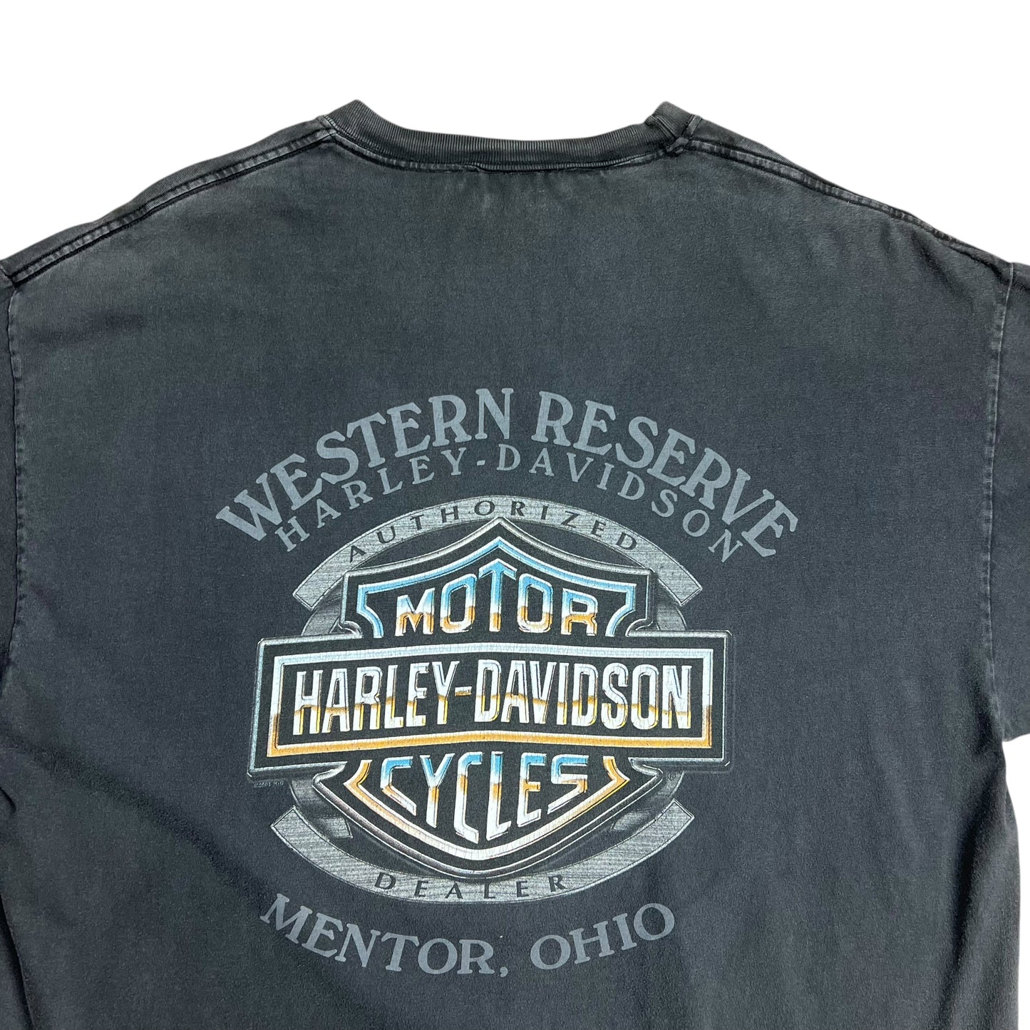 2002 Harley-Davidson Faded Feel The Heat T-shirt - XL