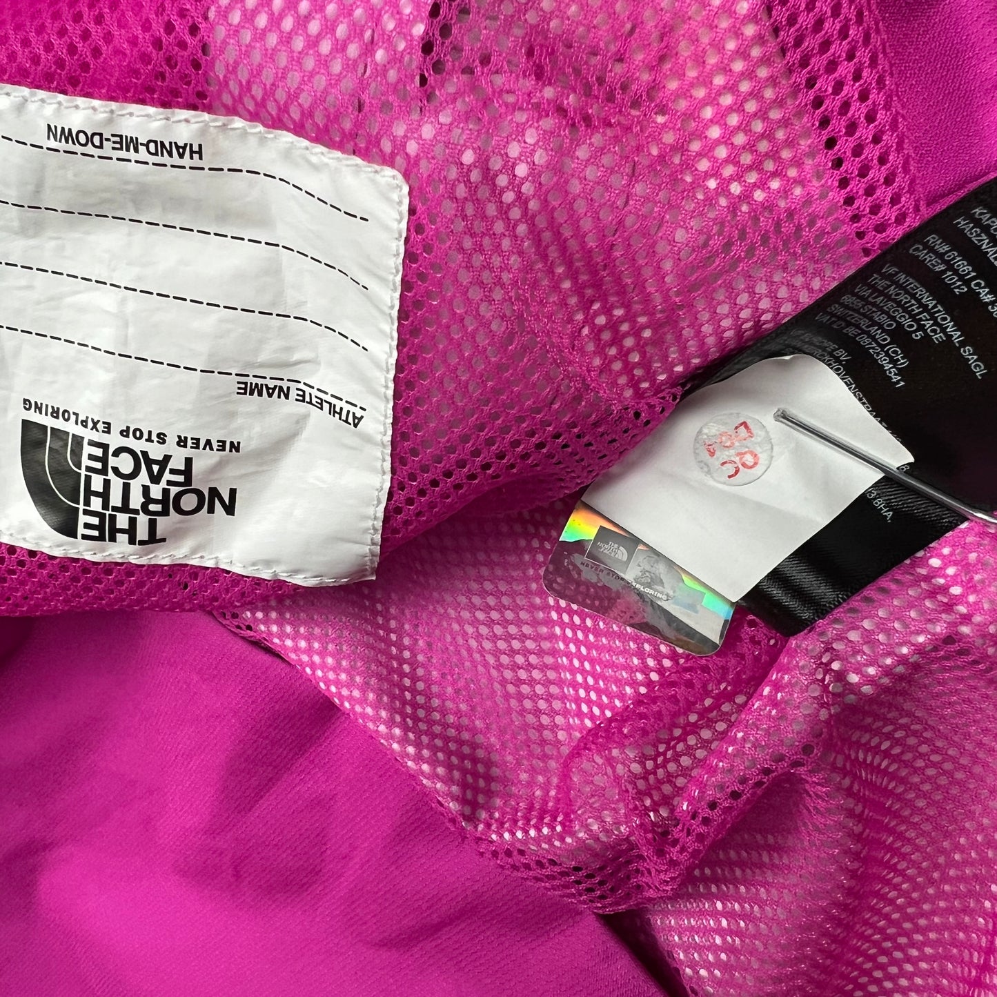 The North Face Pink Hyvent Rain Jacket - S
