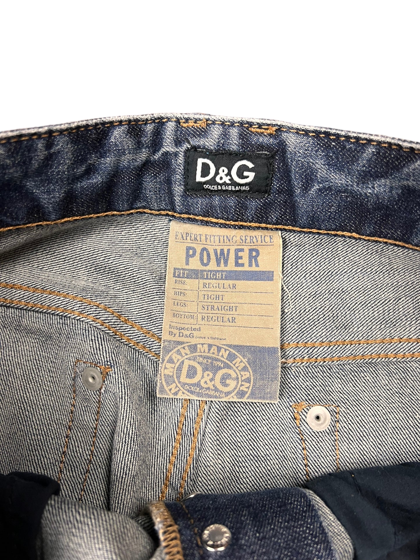 Dolce & Gabbana Straight-Leg Jeans - 30"