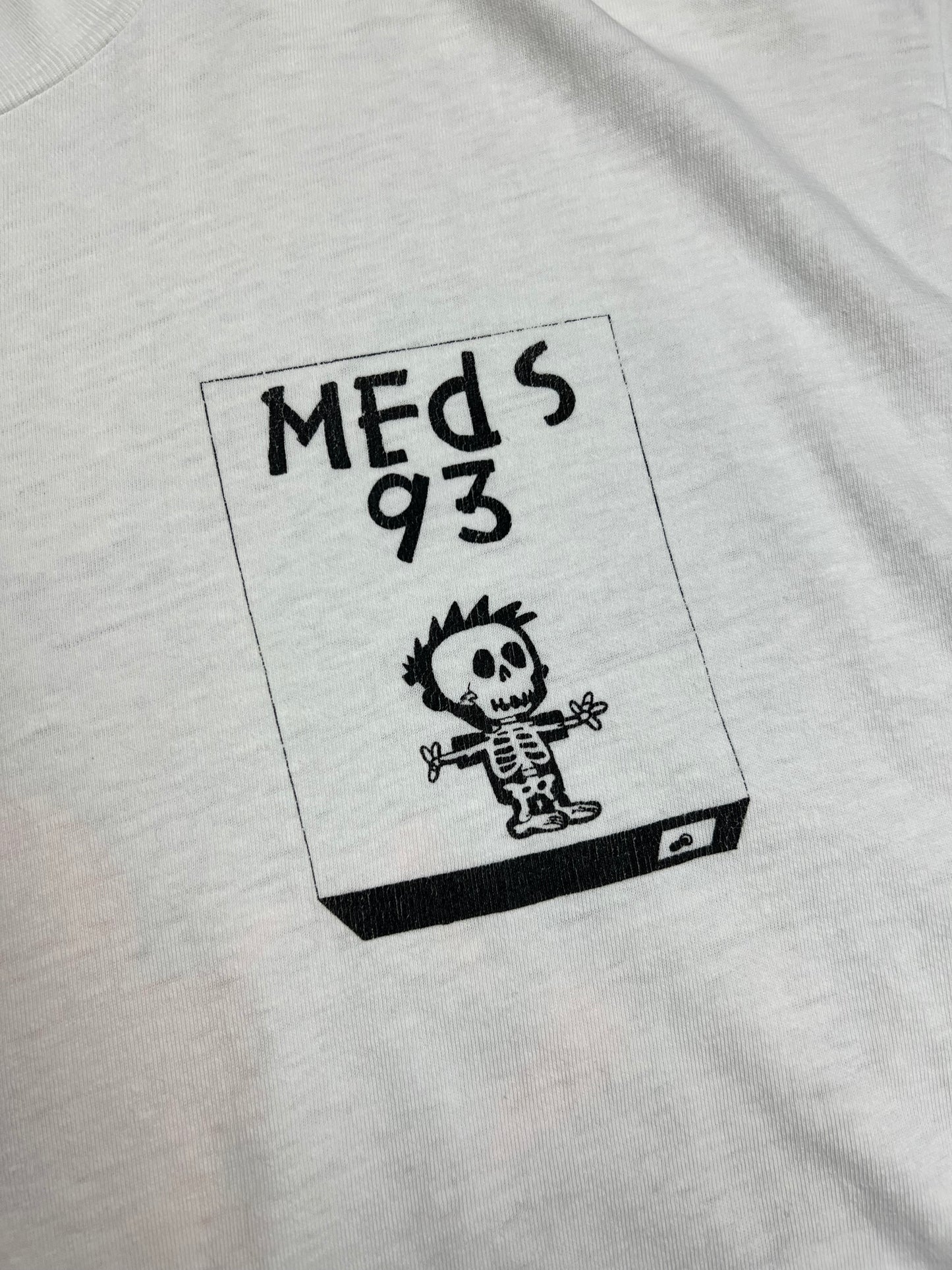 1993 Calvin And Hobbes Western Meds T-shirt - XL