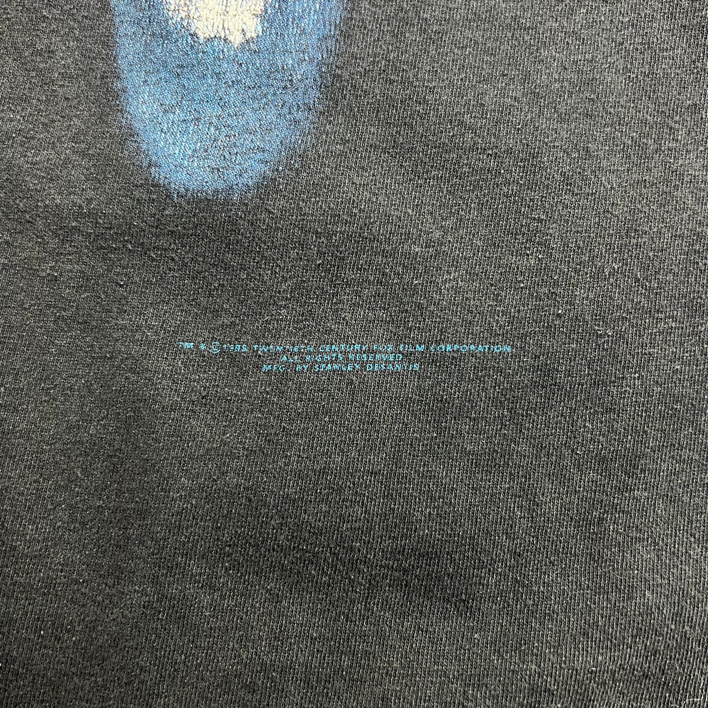 1995 X-Files Ghost Face T-shirt - XL