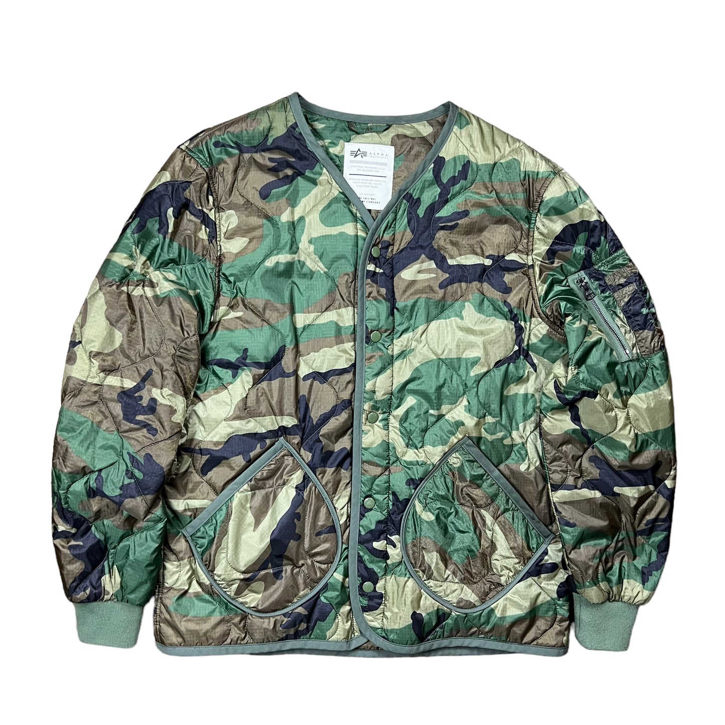 Alpha Industries Woodland Liner Jacket - L