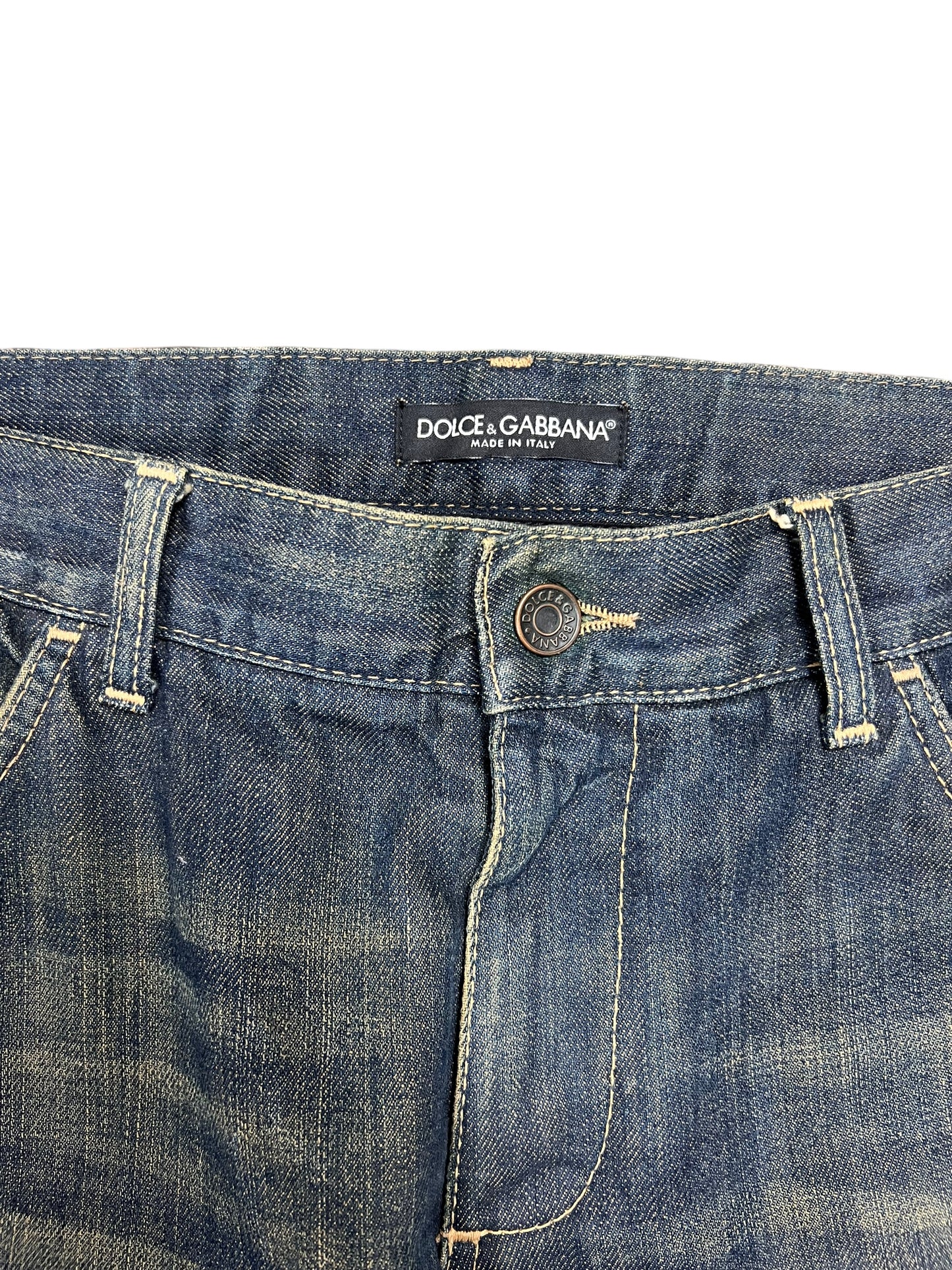 Dolce & Gabbana Dirty Wash Jeans - 34"