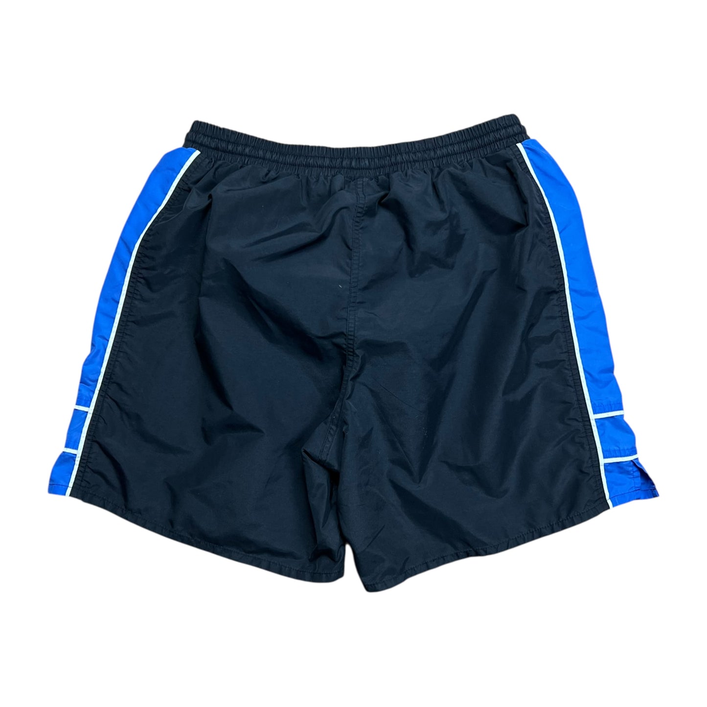 Umbro Black & Blue Nylon Shorts - M