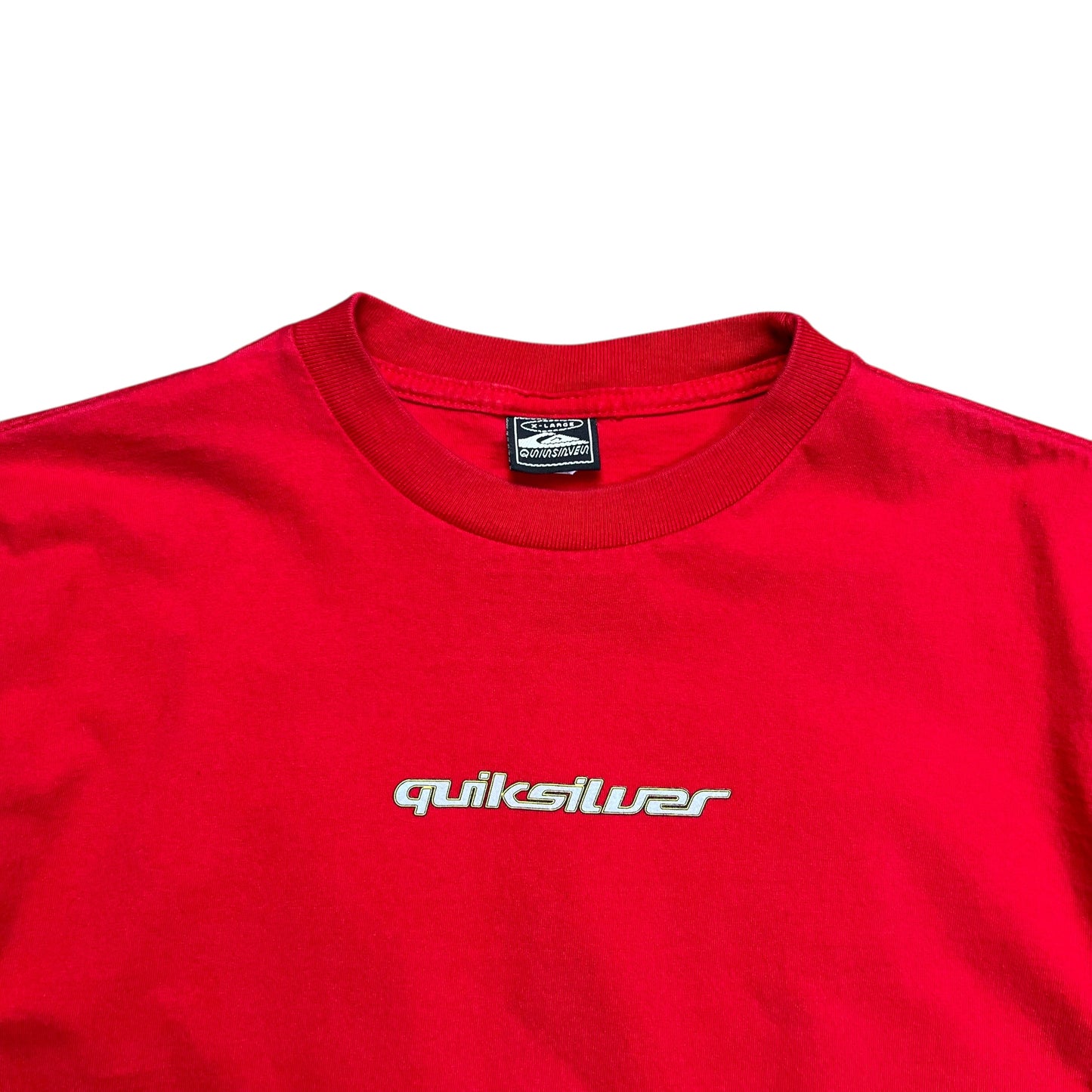 Quiksilver Red Logo T-shirt - S