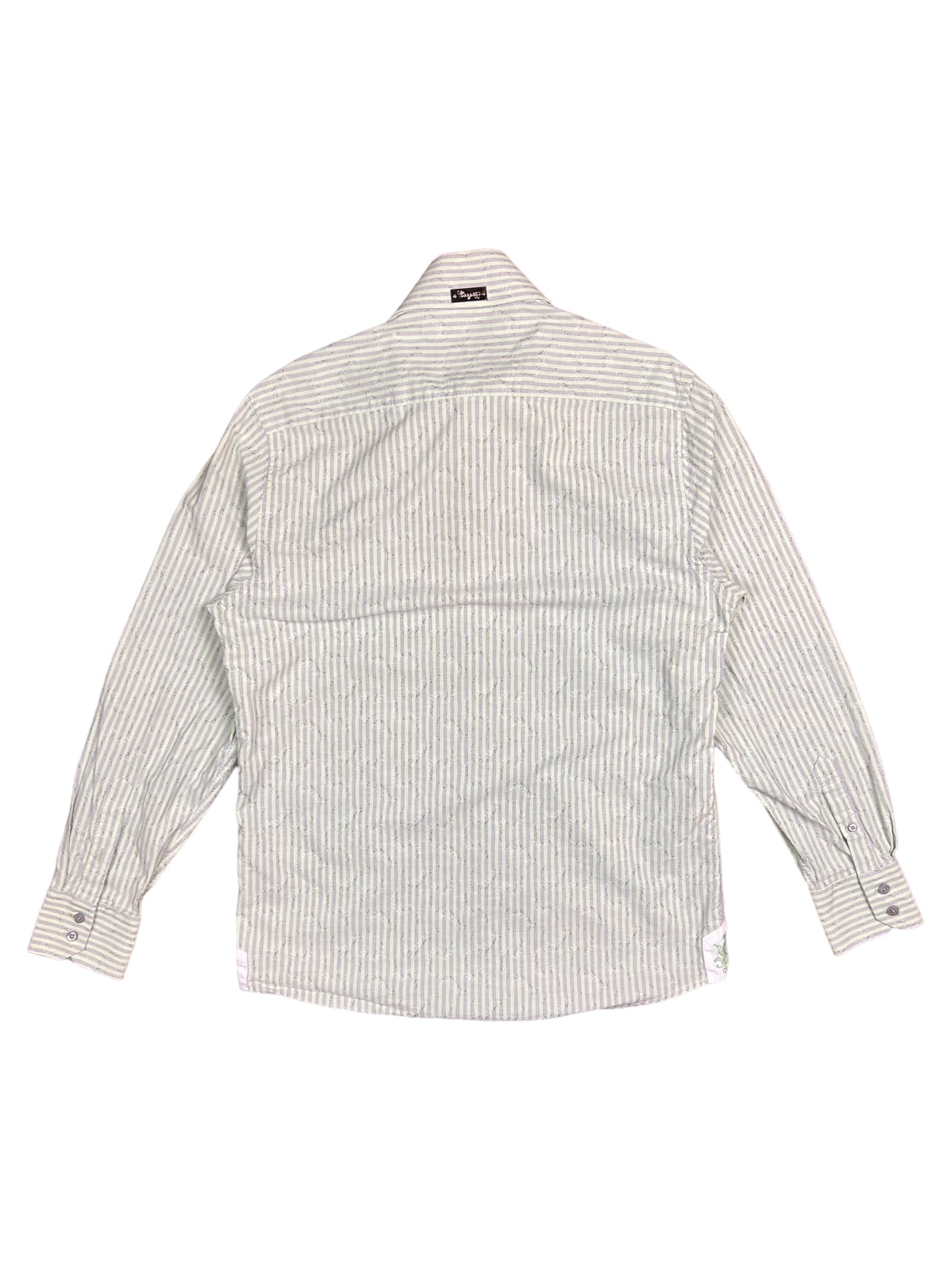 Coogi Luxe Striped Dress Shirt - L
