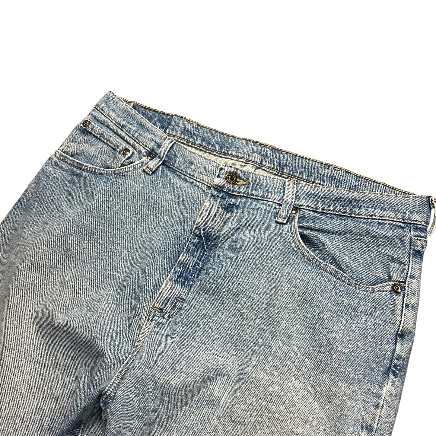 Wrangler Faded Light Wash Jean Shorts - 36"