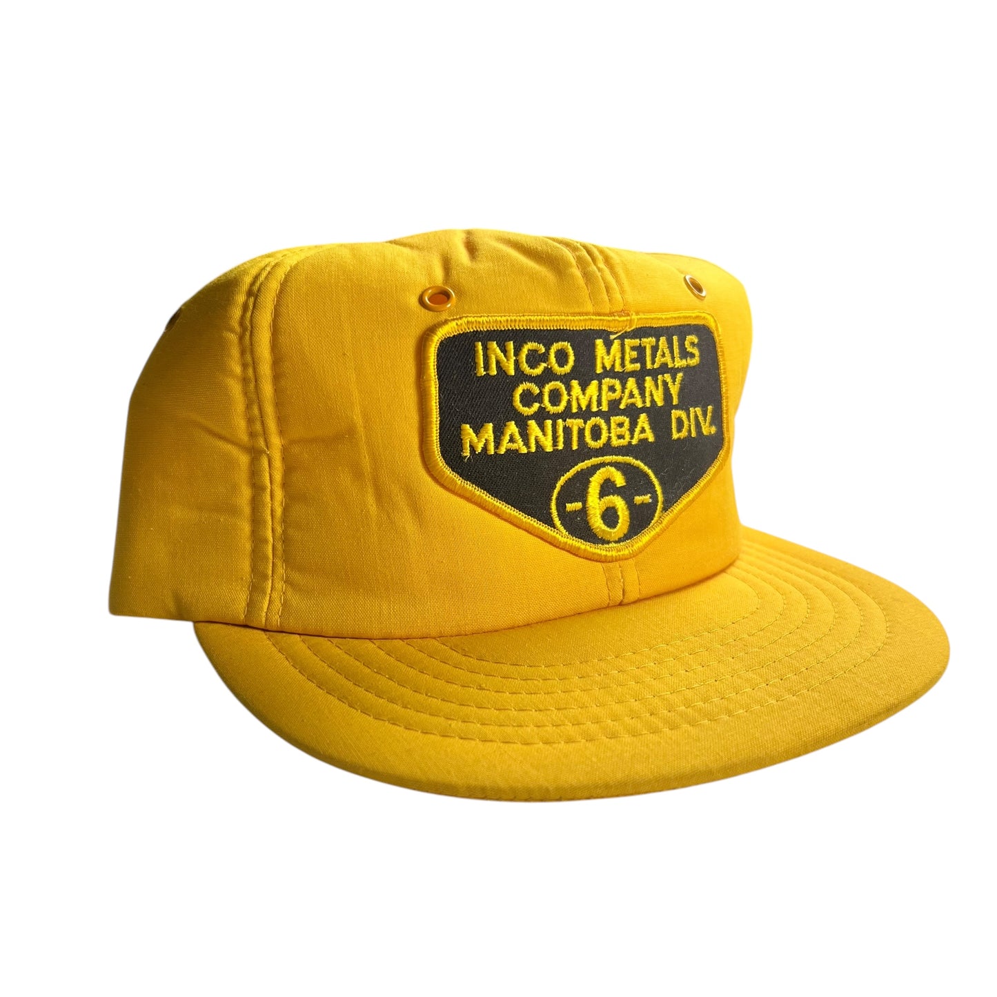 Yellow Manitoba Inco Metals Hat