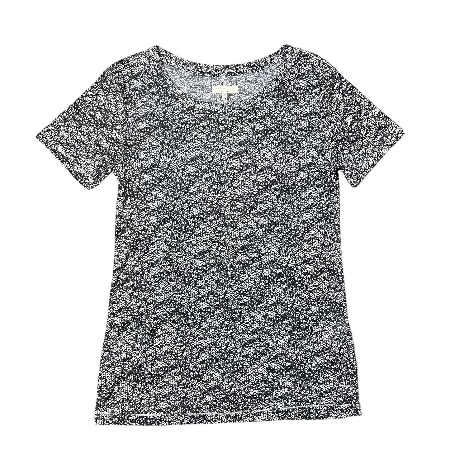 Rag & Bone Black Threads T-shirt - S