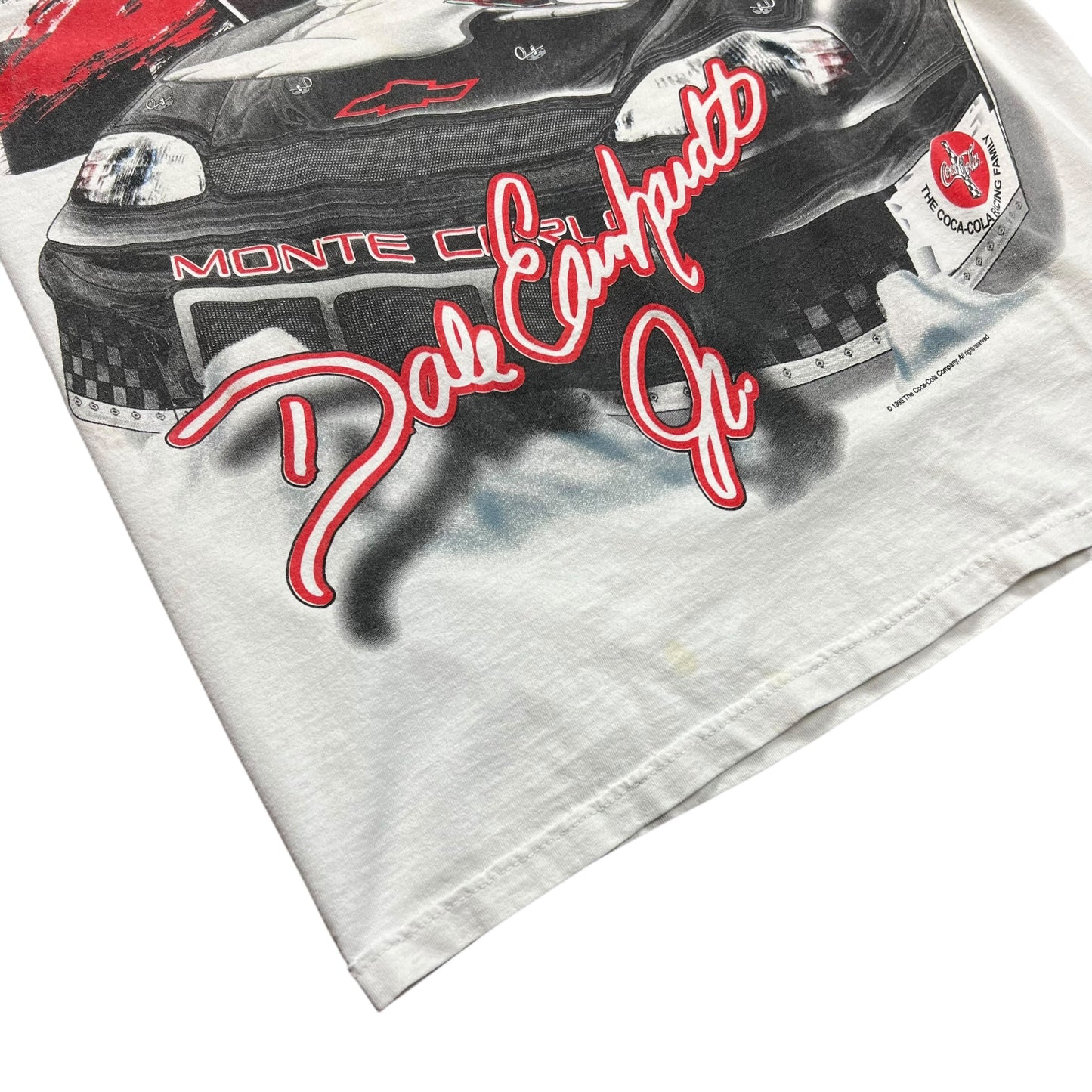 1998 Dale Earnhardt Jr. Coca-Cola AOP T-shirt - L
