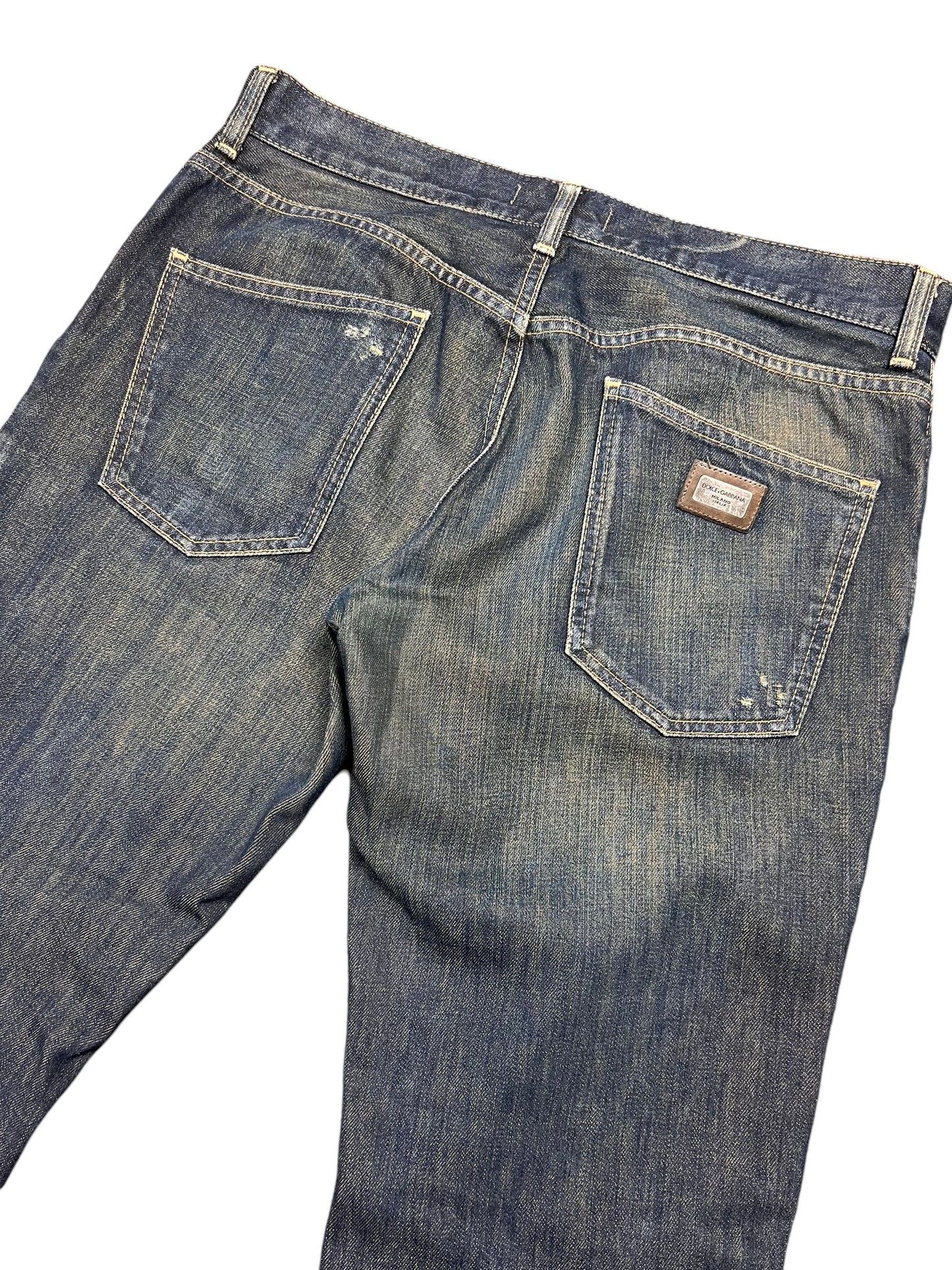 Dolce & Gabbana Dirty Wash Jeans - 34"