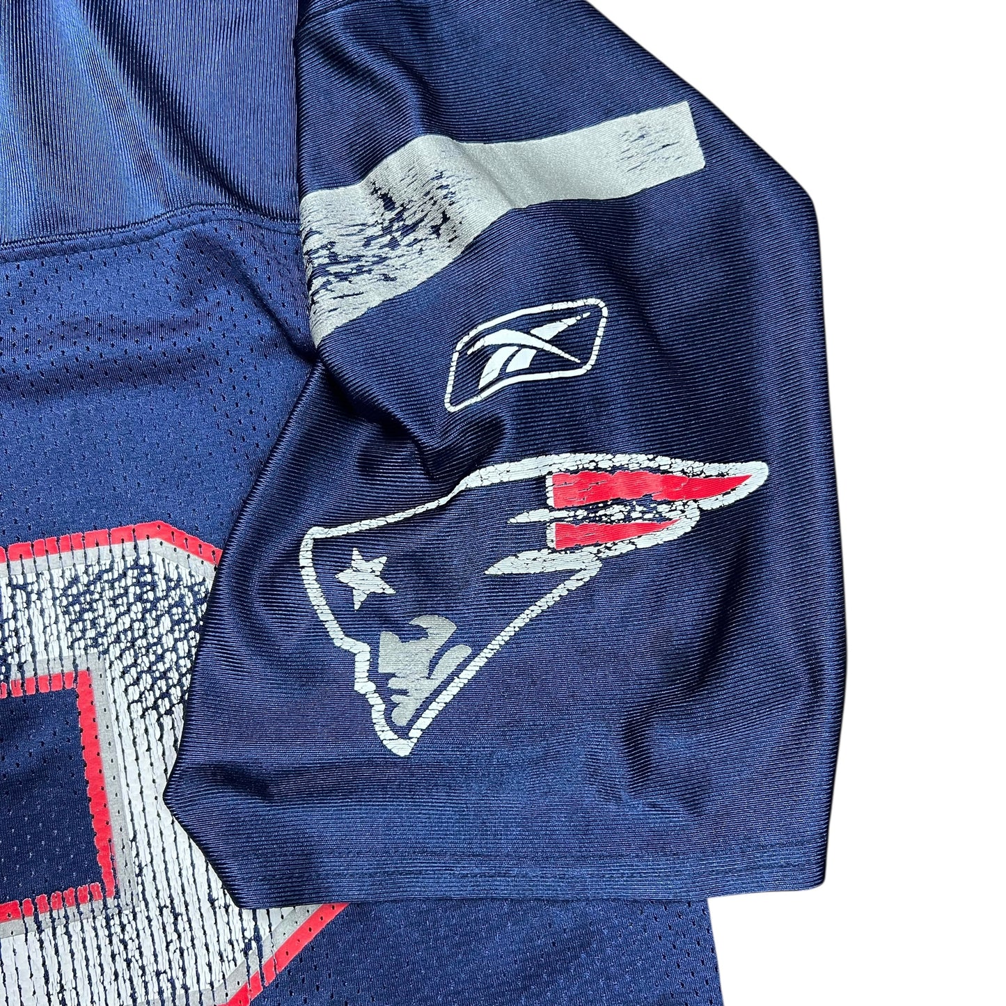 Reebok New England Patriots Cropped NFL Jersey - M