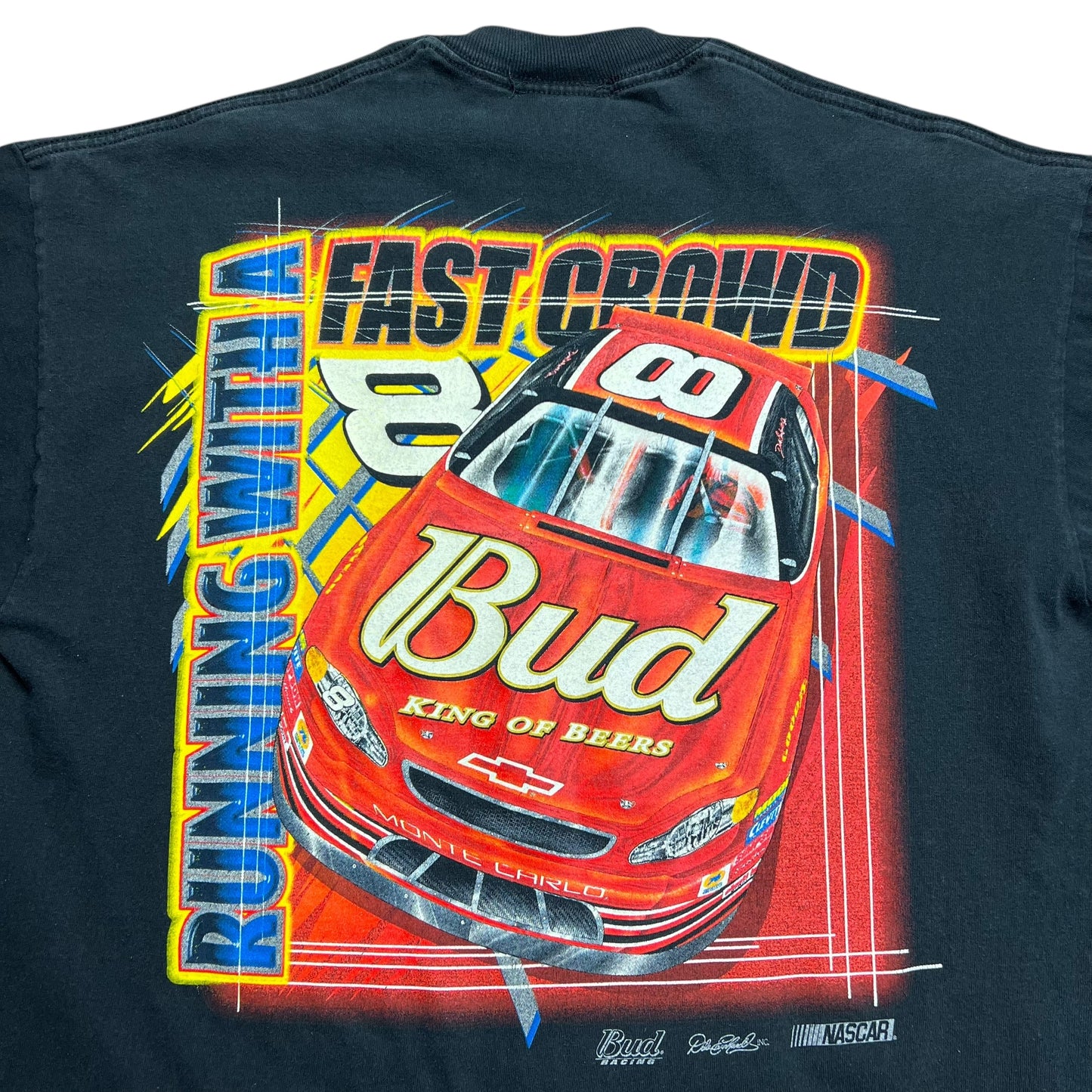 Dale Earnhardt Jr. Bud Racing NASCAR T-shirt - L