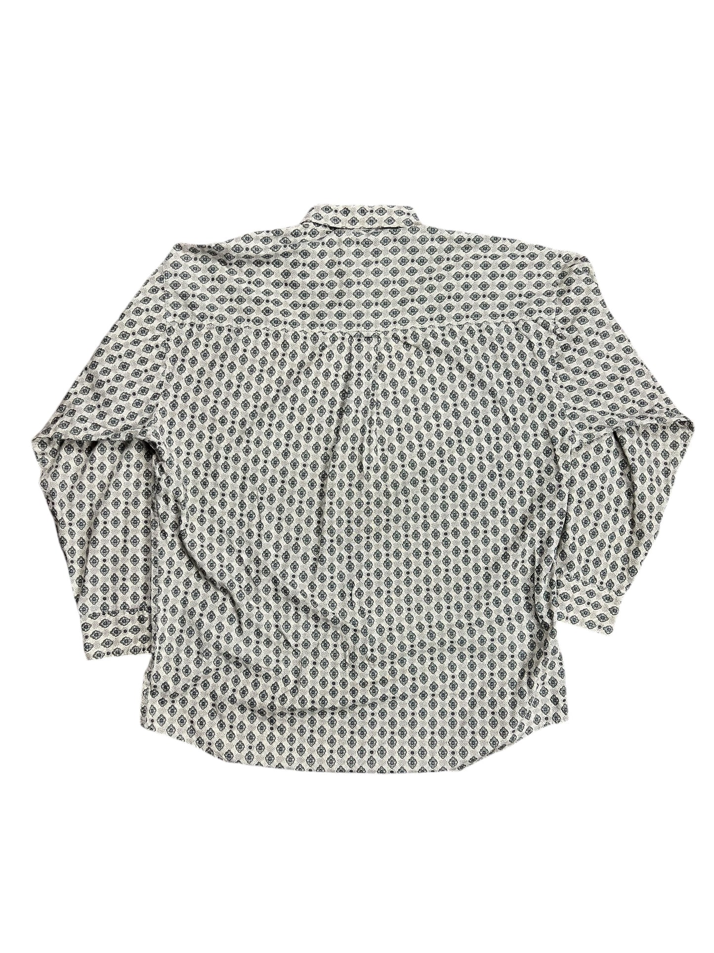Chaps Ralph Lauren Patterned Button-up Shirt - XL