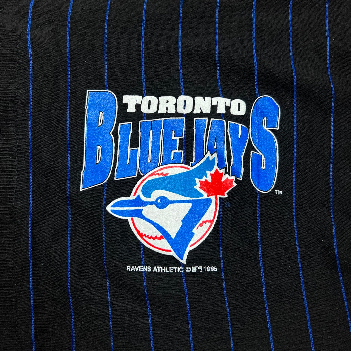 1995 Toronto Blues Jays Pinstripe Jersey - L