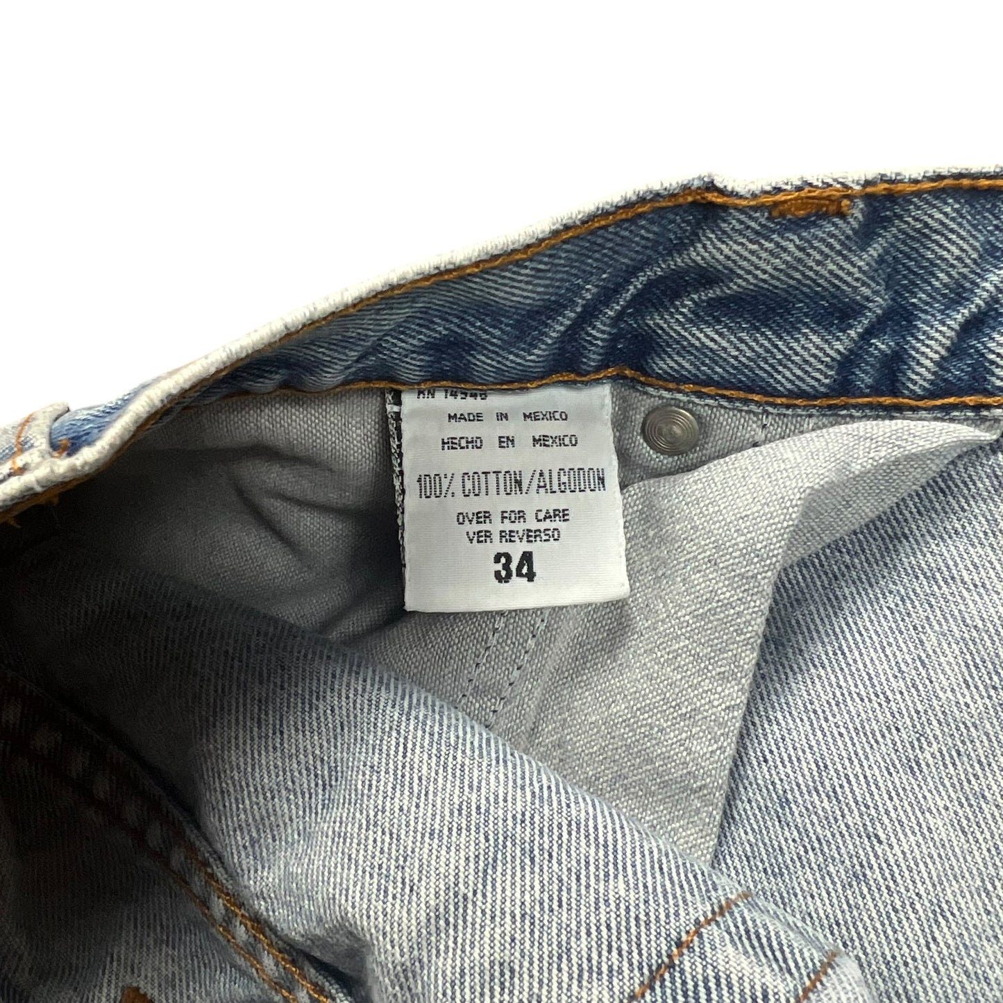 Flyers Faded Light Wash Jean Shorts - 32”