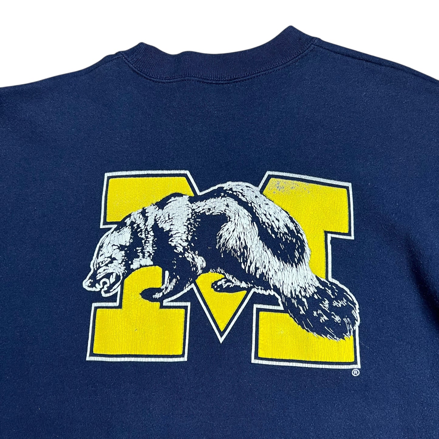 1989 Michigan Wolverines University Crewneck - XL