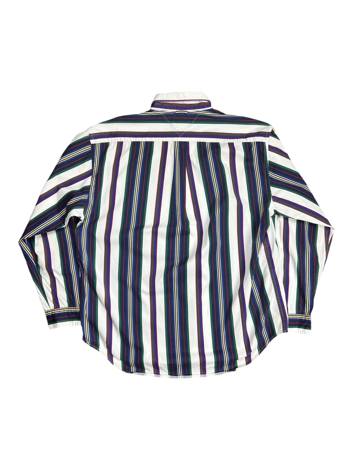 Tommy Hilfiger Striped Button-up Shirt - XL