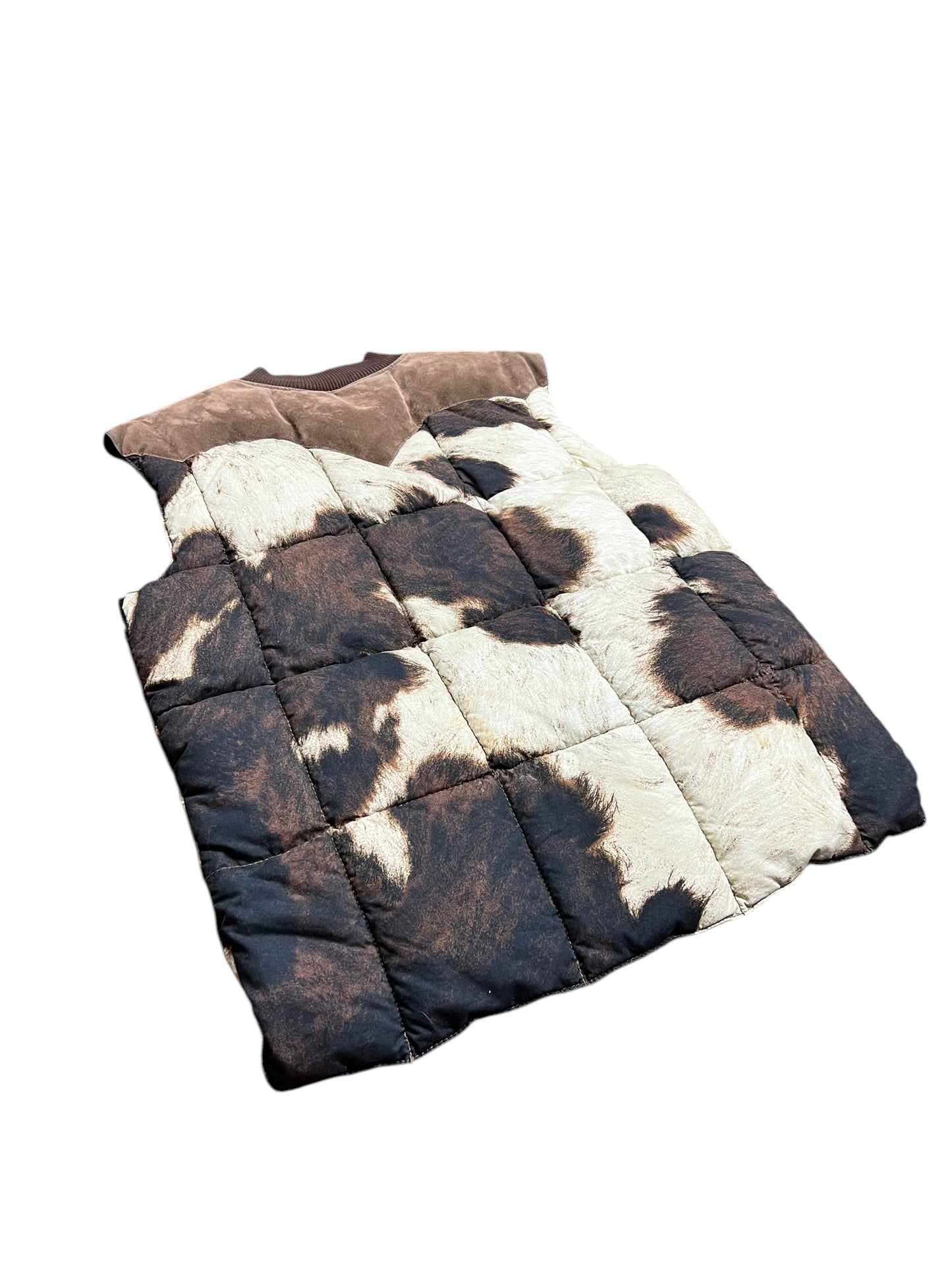 Ralph Lauren Denim & Supply Quilted Cow Puffer Vest - L