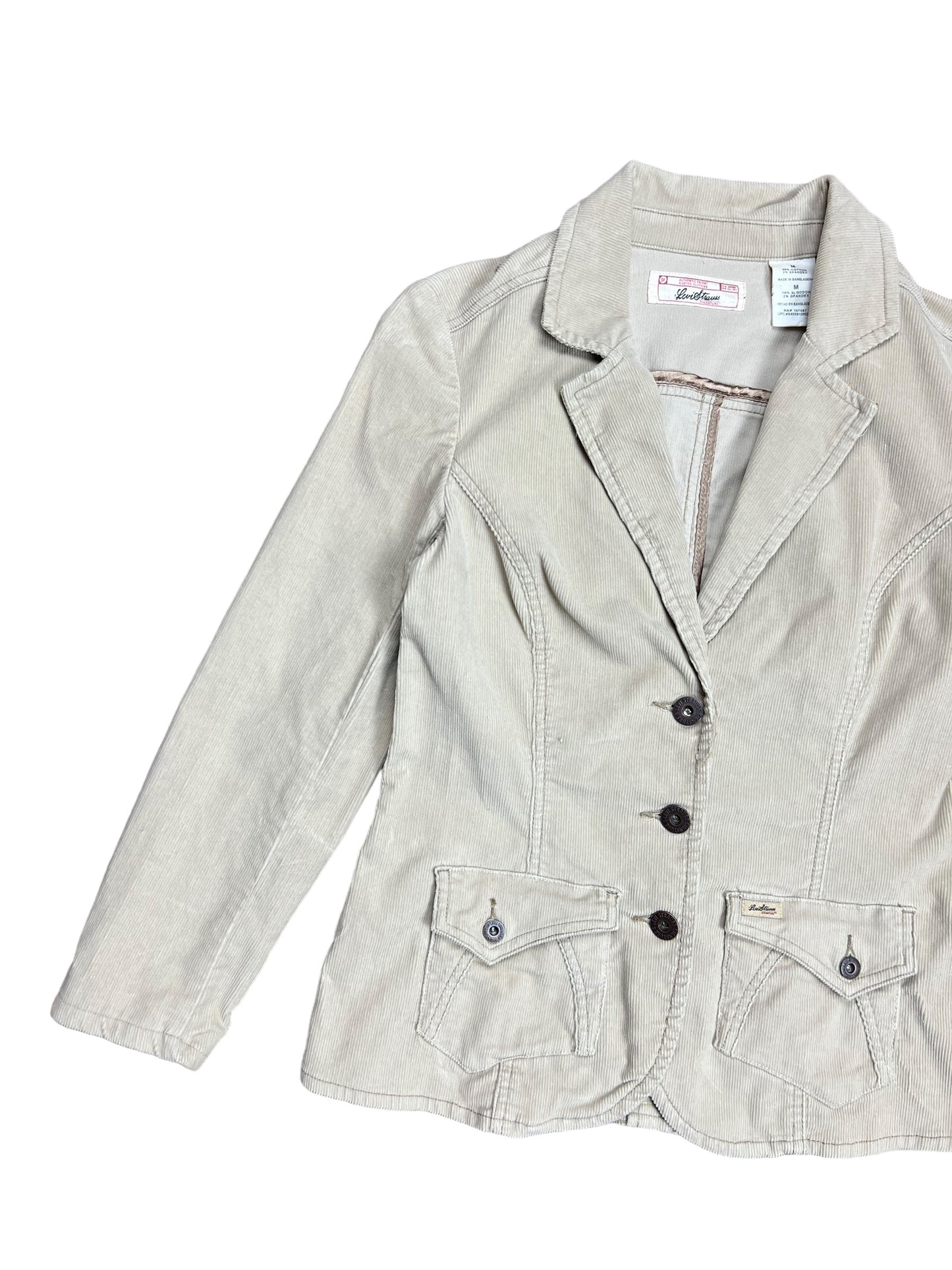 Levi’s Signature Corduroy Blazer Button-up Jacket - M