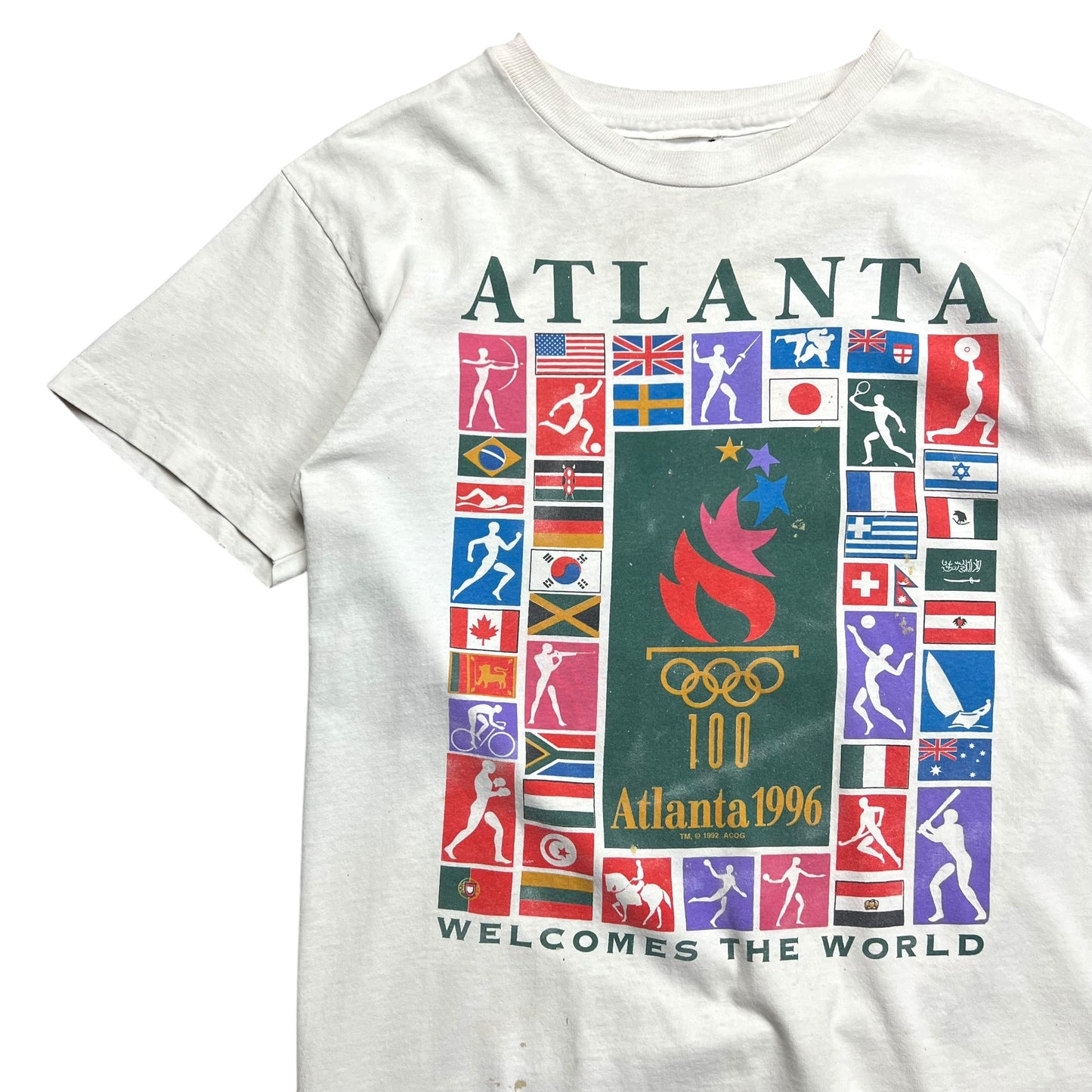 1996 Atlanta Olympics Champion T-shirt - M