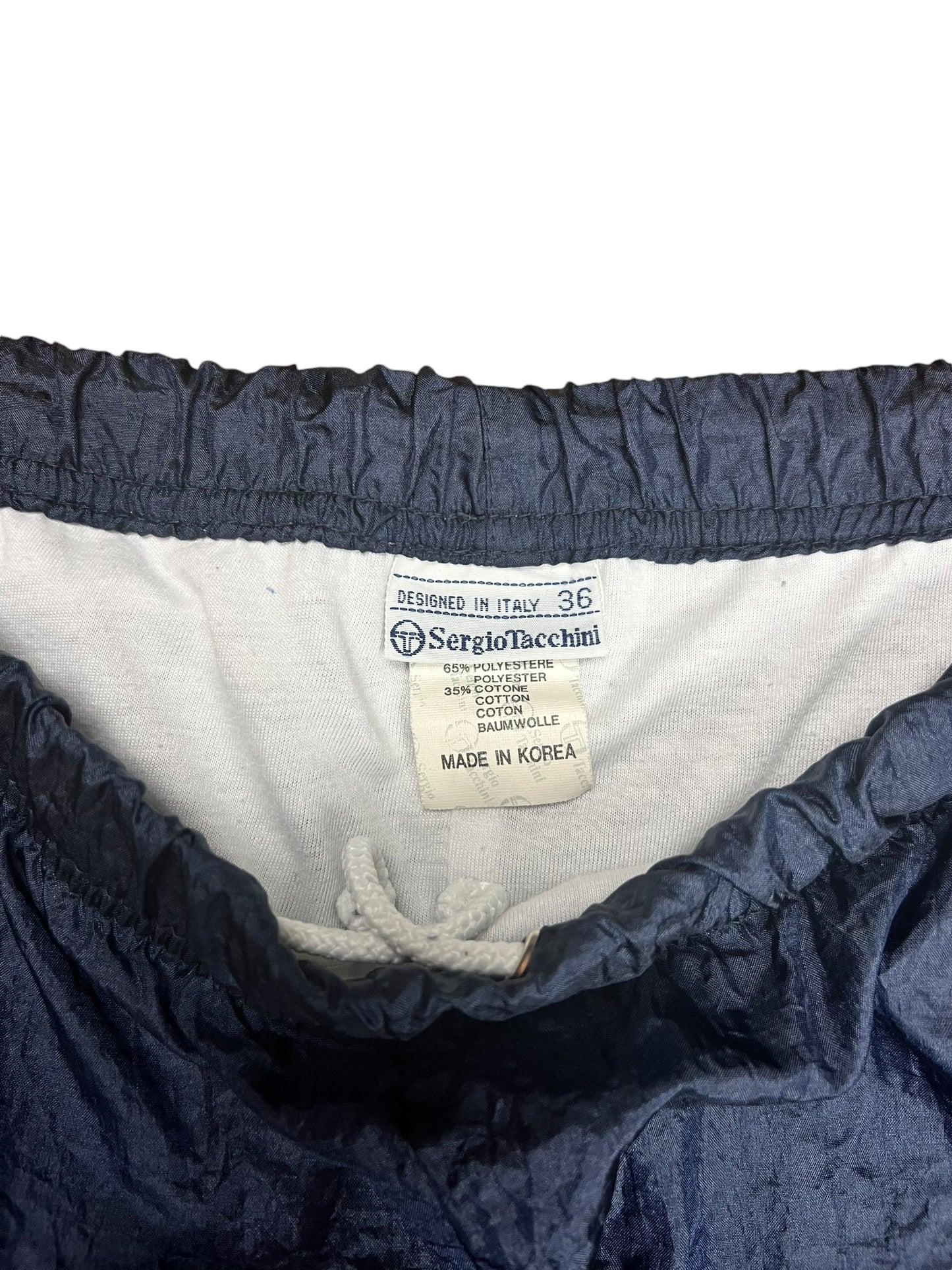 Sergio Tacchini Nylon Track Pants - L
