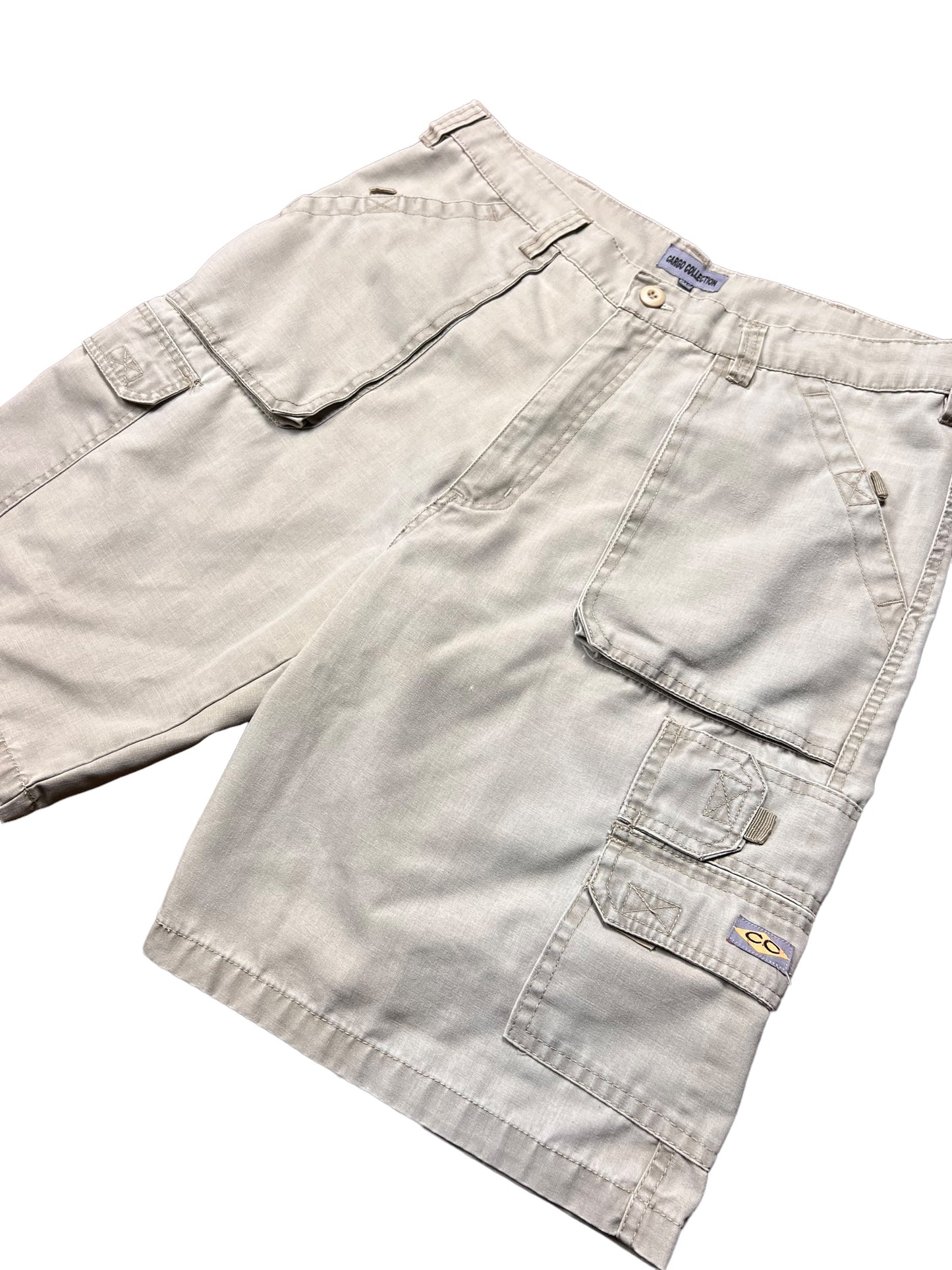 1990’s Tan Cargo Shorts - 34”