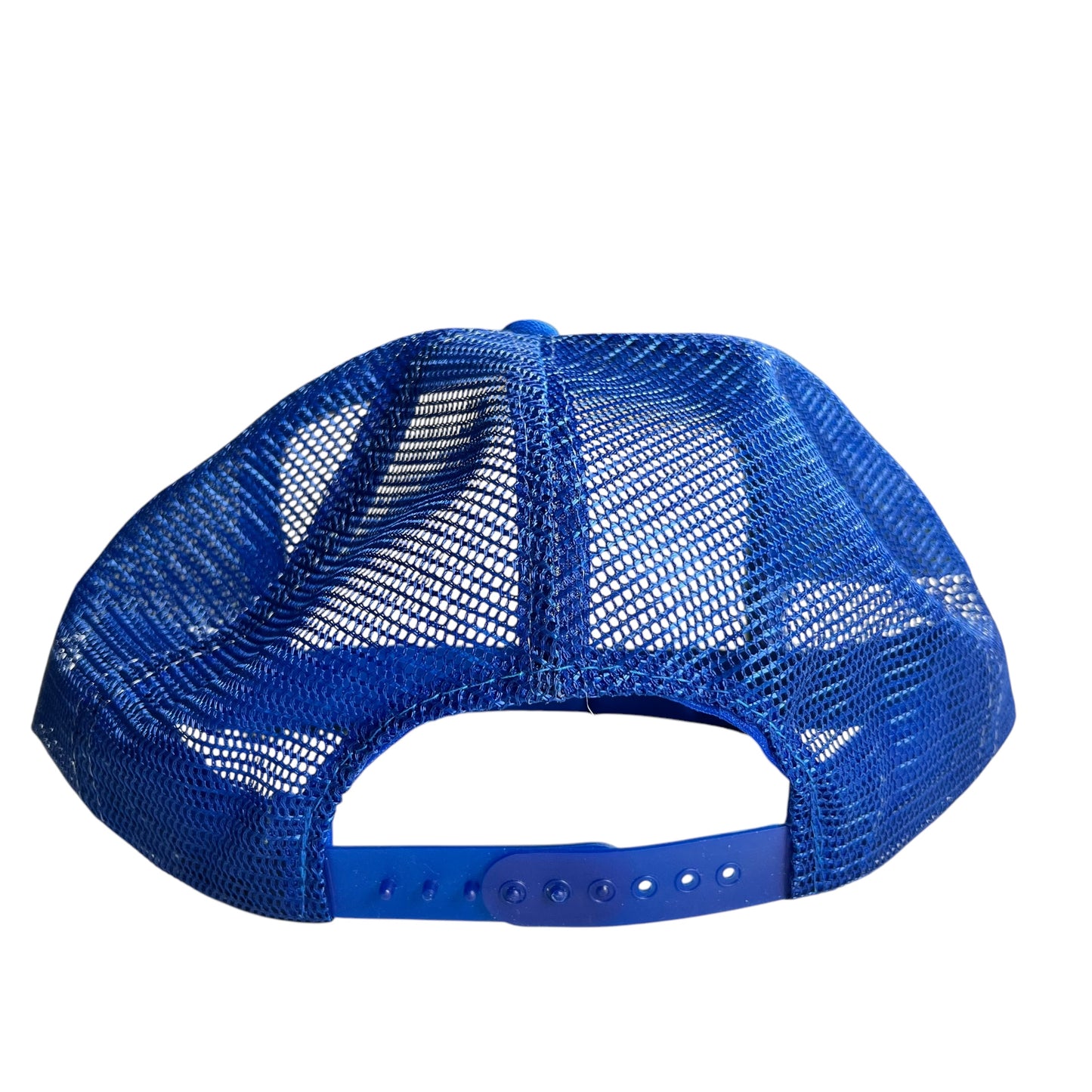 Blue & White Manitoba Buffalo Trucker Hat
