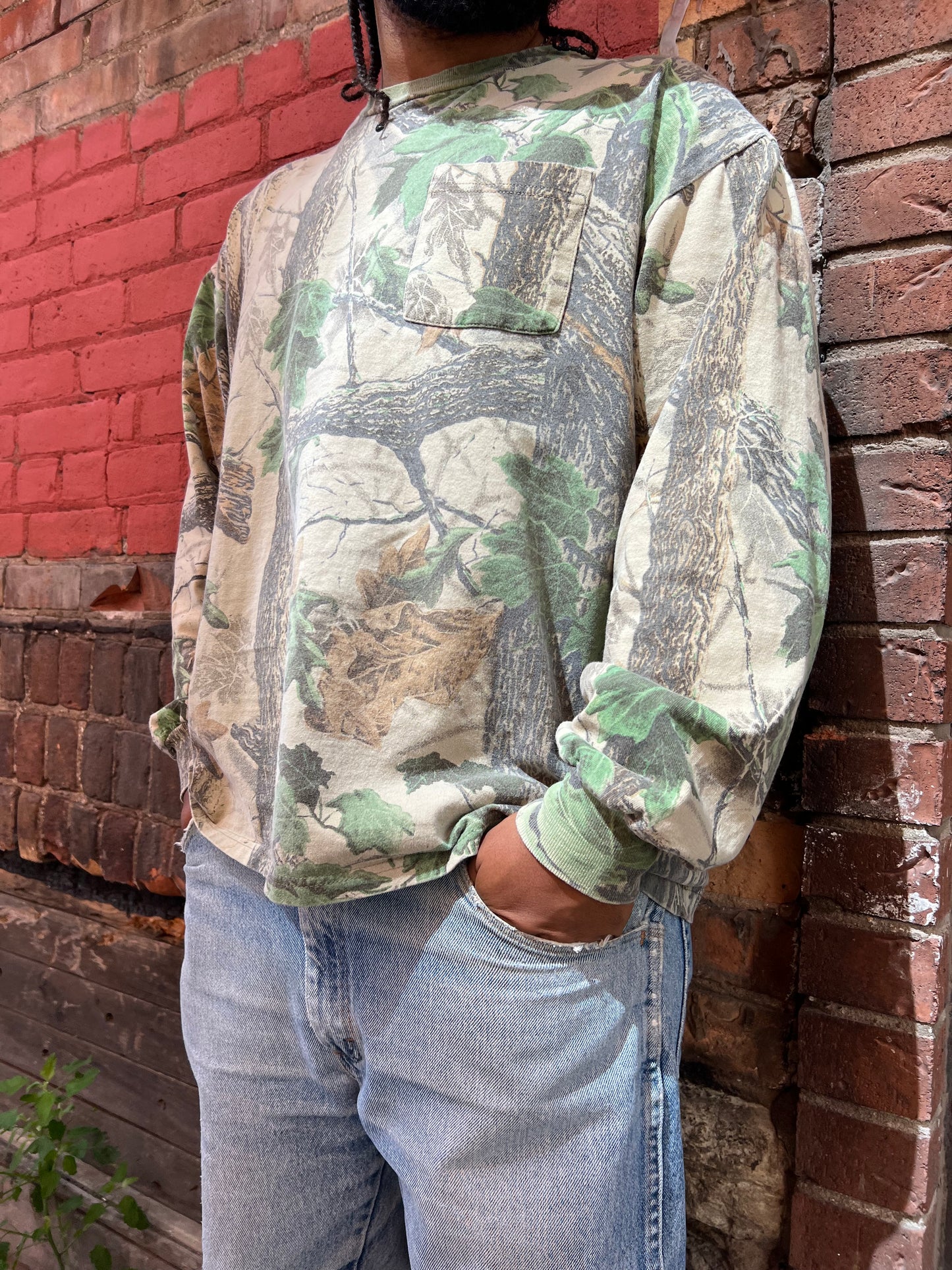 Jerzees Realtree Camo Long-sleeve Shirt - XL