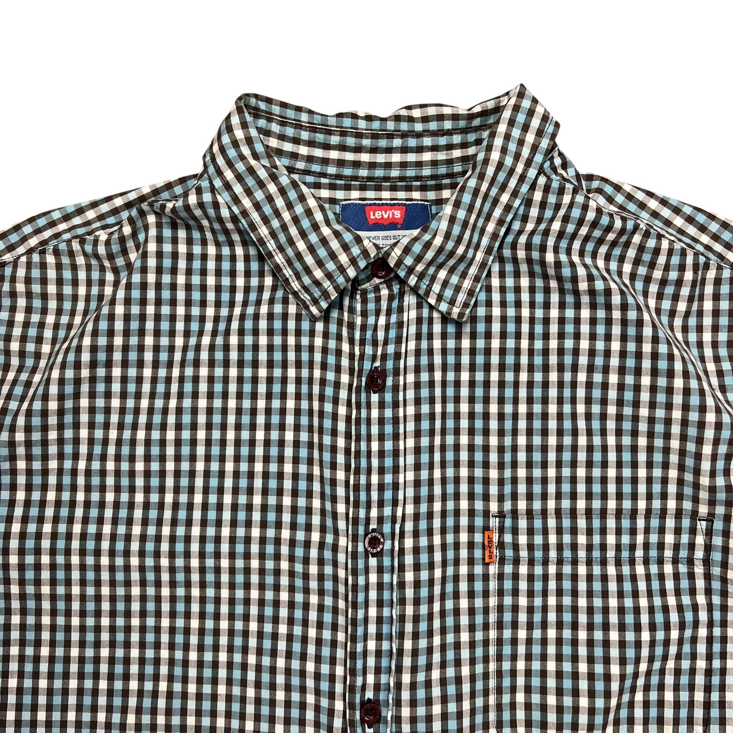 Levi's Orange Tab Short Sleeve Button-up Shirt - XL