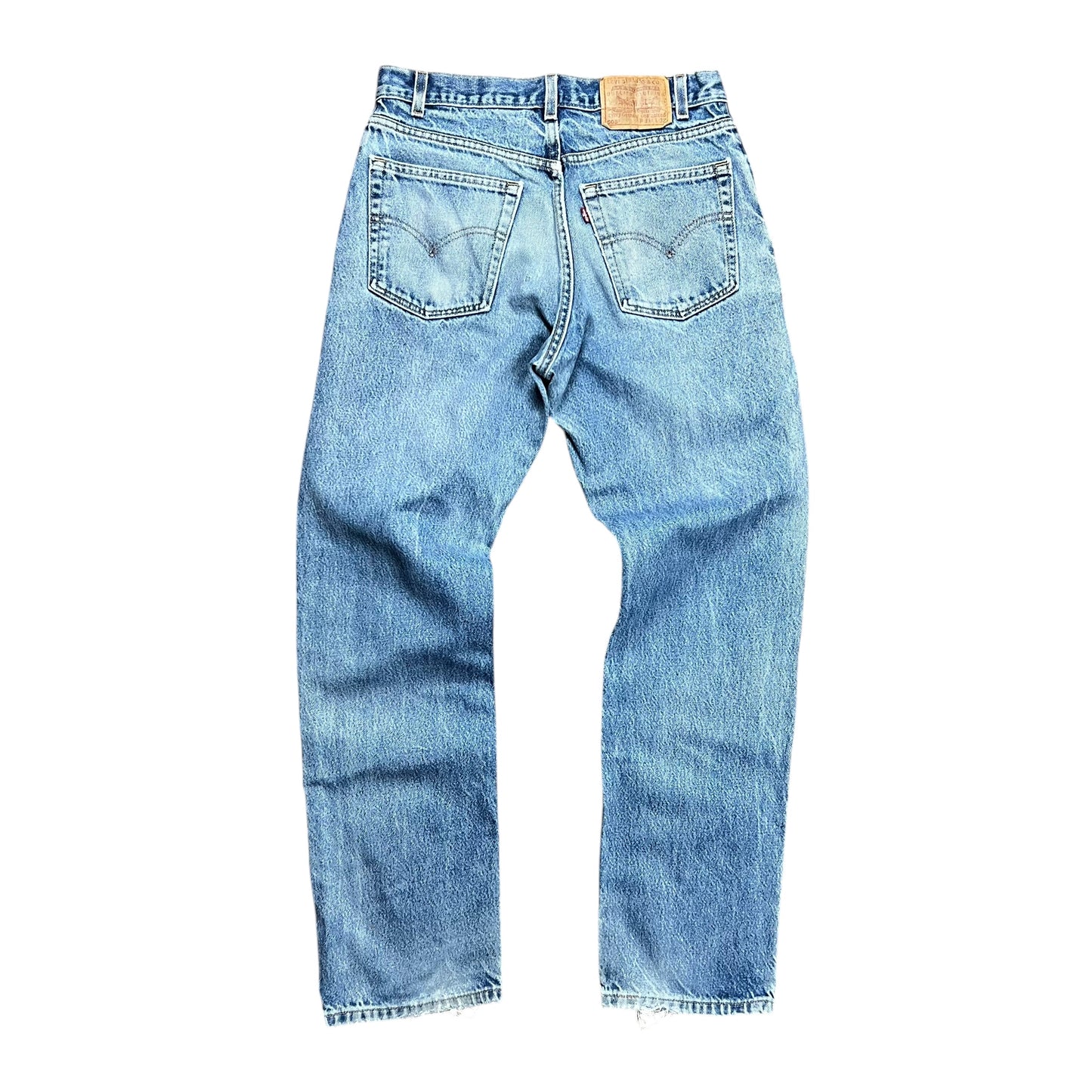 Levi’s 505 Faded & Distressed Light Wash Jeans - 30”